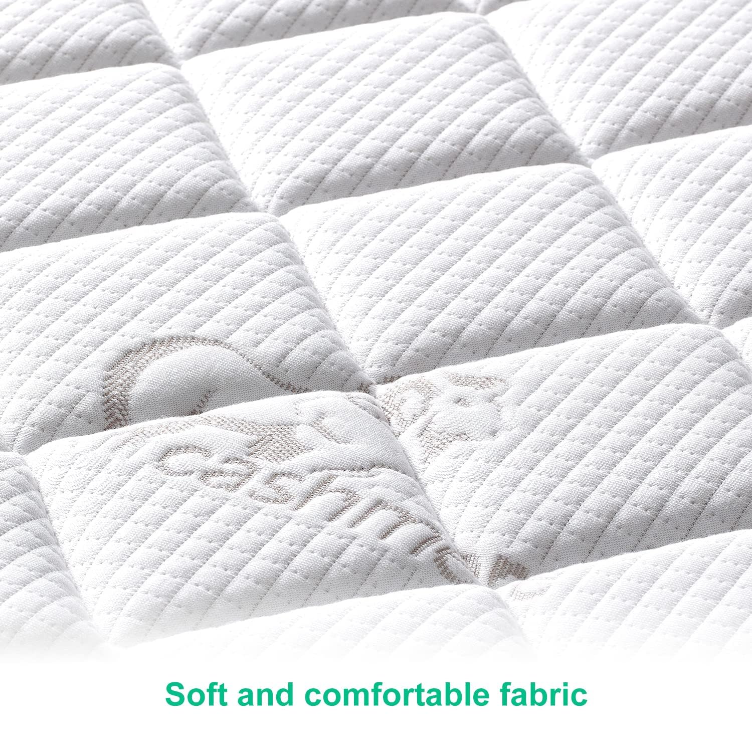 Premium Dual Sided Crib & Toddler Mattress,100% Knitted Fabric, Premium