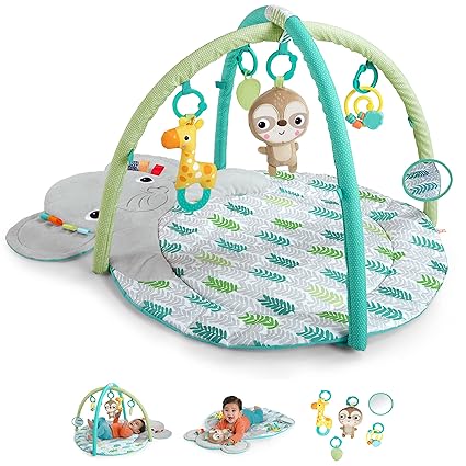 5-in-1 Your Way Ball Play - Jumbo Play Mat Converts to Ball Pit Baby Gym