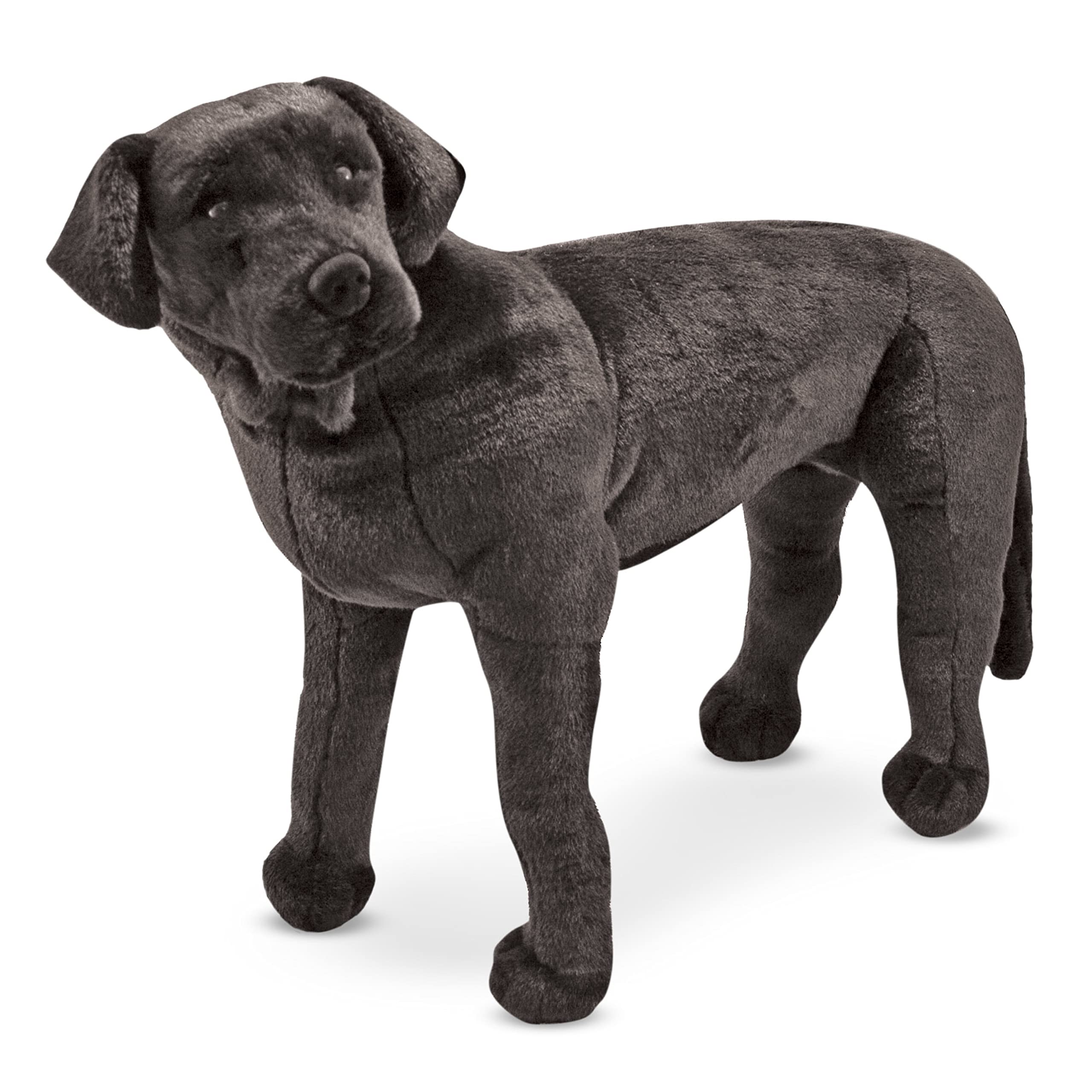 Giant Black Lab - Lifelike Stuffed Animal Dog (over 2 feet tall)