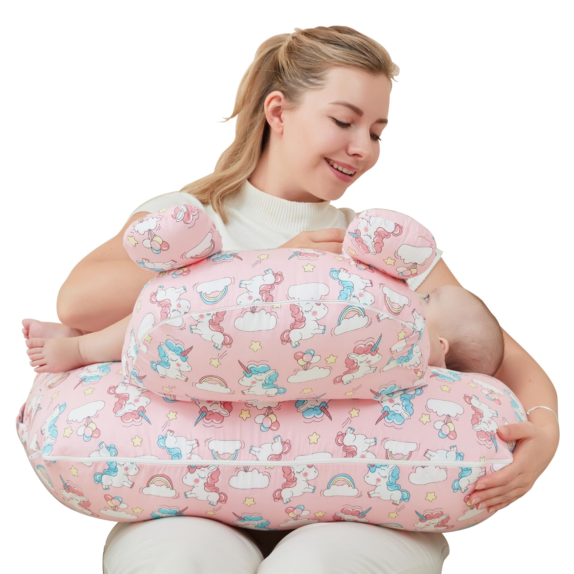 Nursing Pillow for Breastfeeding, Breast Feeding Pillow for Mom Support