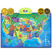 i-Poster My USA Interactive Map - Educational Talking Toy for Kids