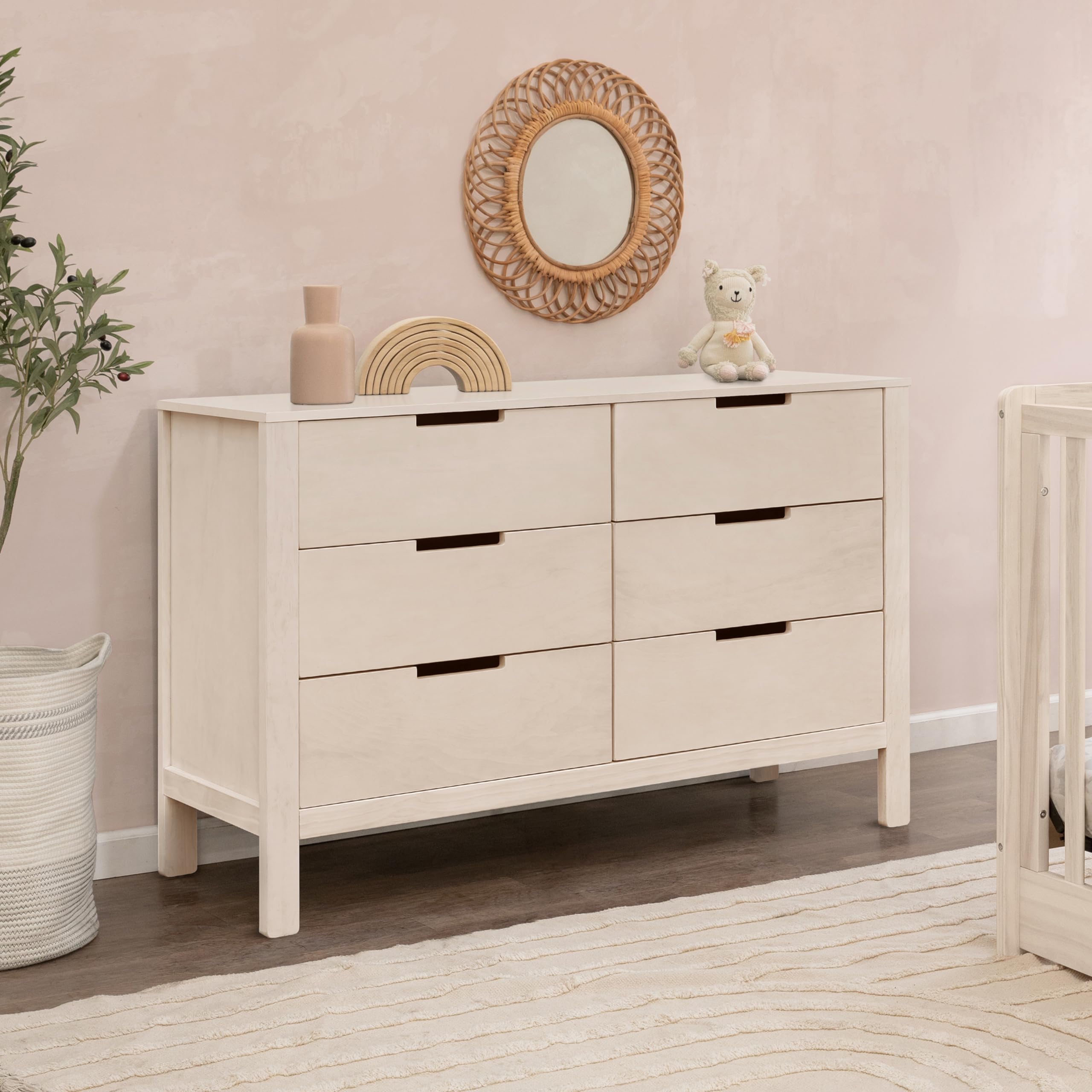 Colby 6-Drawer Baby Dresser for Bedroom - Kids Dresser