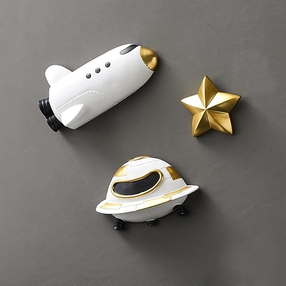 Outer Space Planets 3D Wall Decor Set