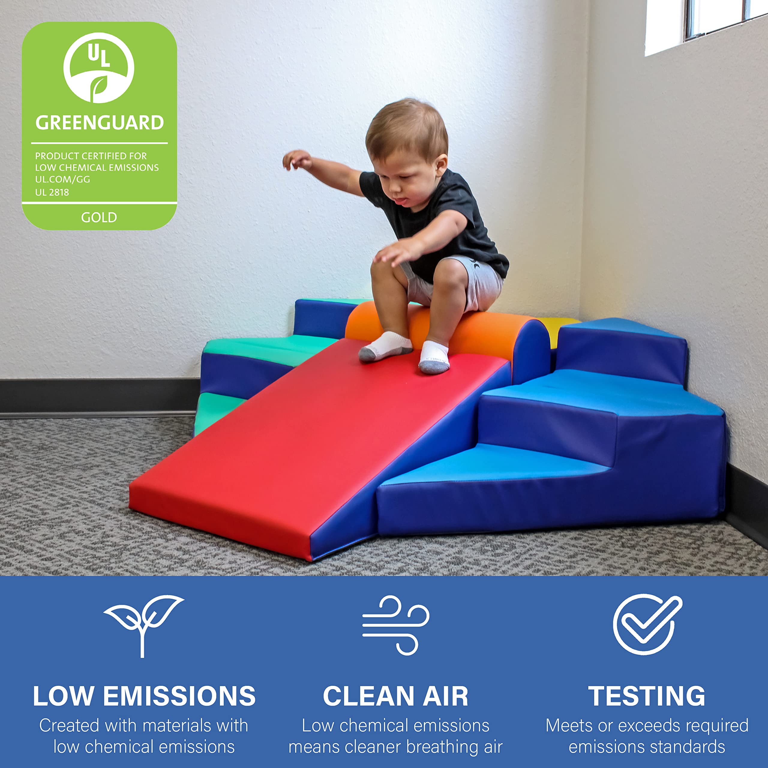 Corner Climber Indoor Play Structure for Toddlers