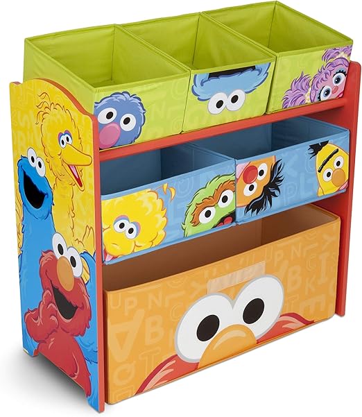 Design & Store 6 Bin Toy Storage Organizer, Nick Jr. PAW Patrol