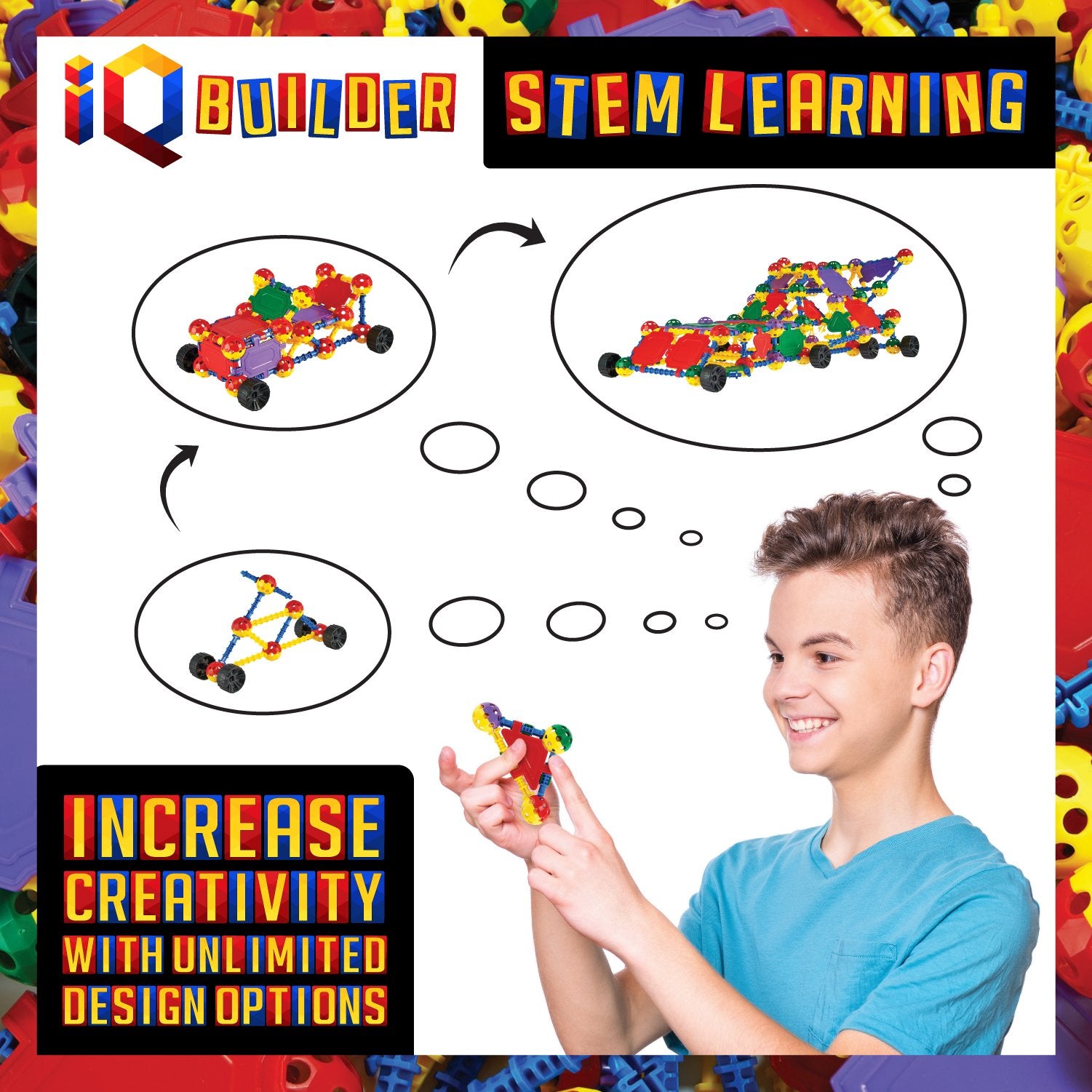 STEM Learning Toys | Creative Construction Engineering | Fun Educational Building Set