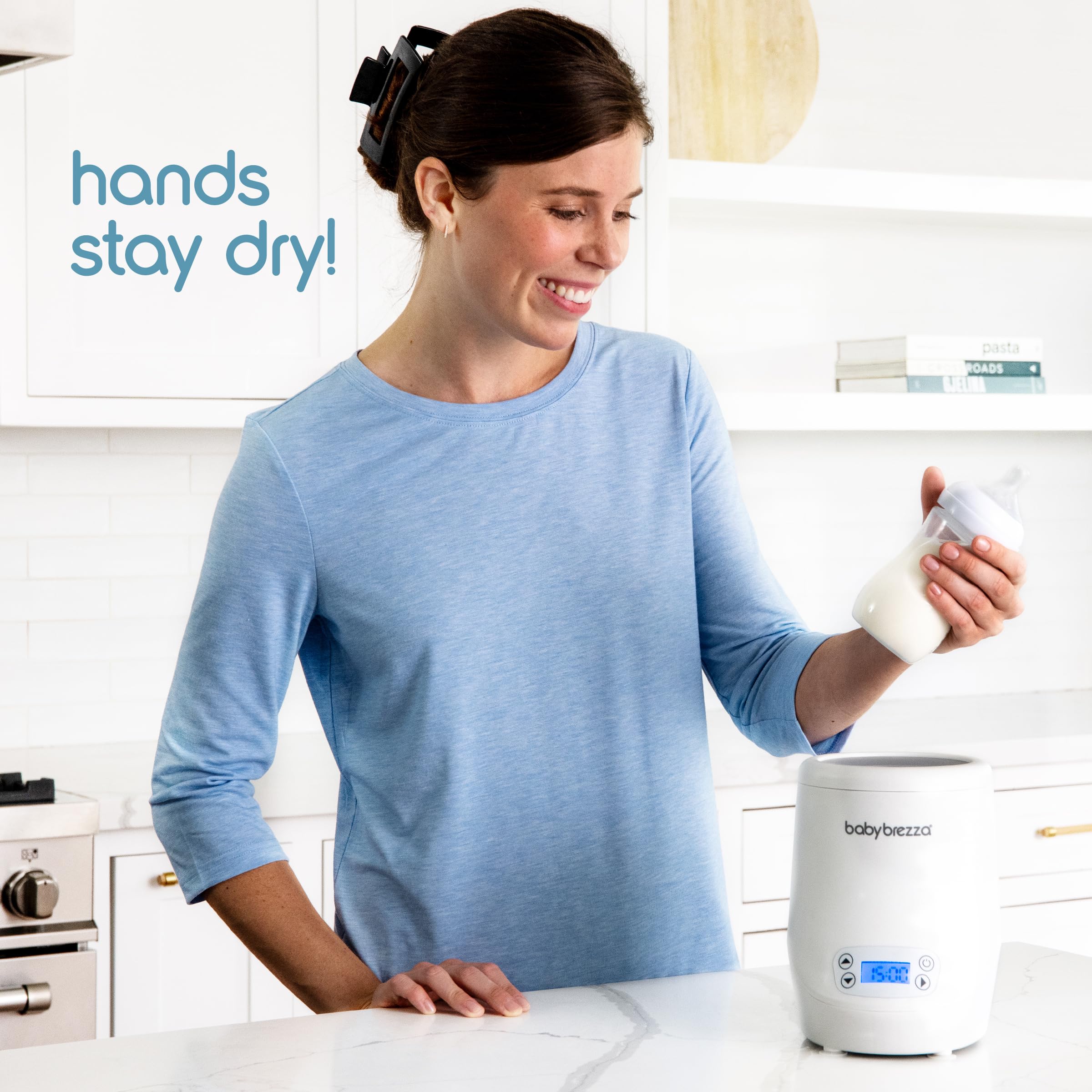 AirSwirl Waterless Baby Bottle Warmer - Safely Warm