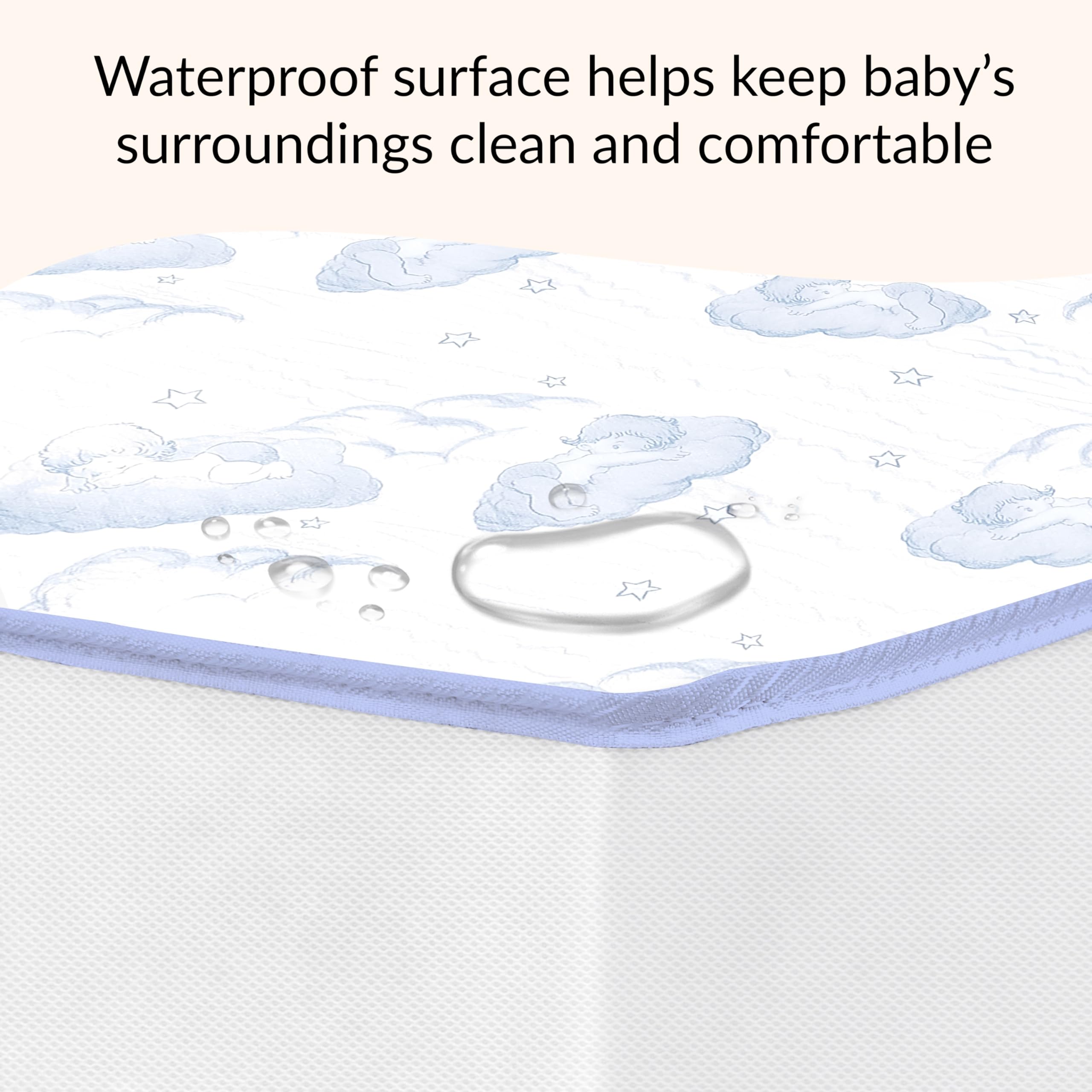 2-in-1 Breathable Crib and Toddler Mattress