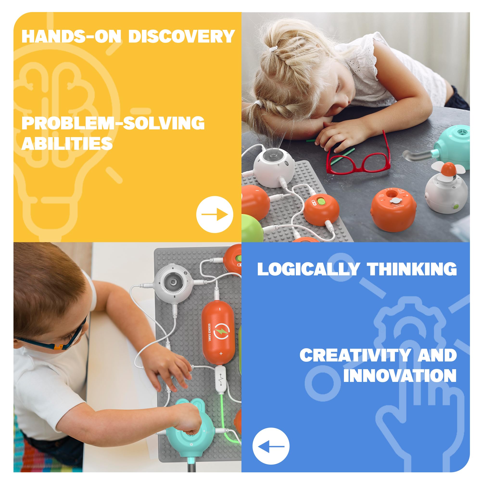 Science Kits for Kids - STEM Kits for Kids, Electronics Exploration Kit, Over 420 Projects