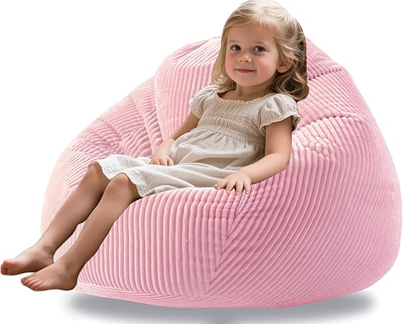 Bean Bag Chairs with Memory Foam Chairs for Kids Teens Toddler
