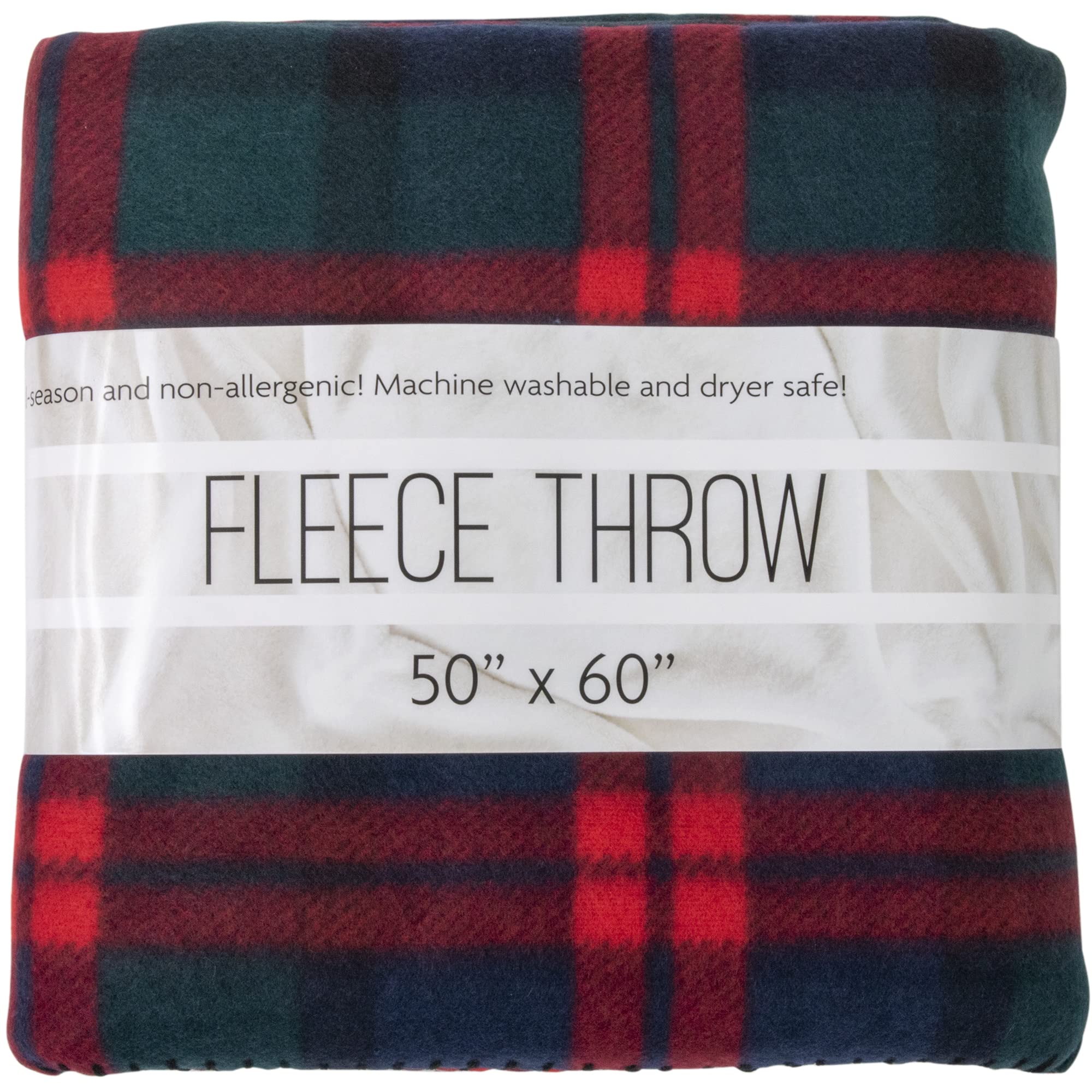 24 Pack Bulk Plaid Sherpa Fleece Throw Blankets 50 x 60 for Wedding Guests