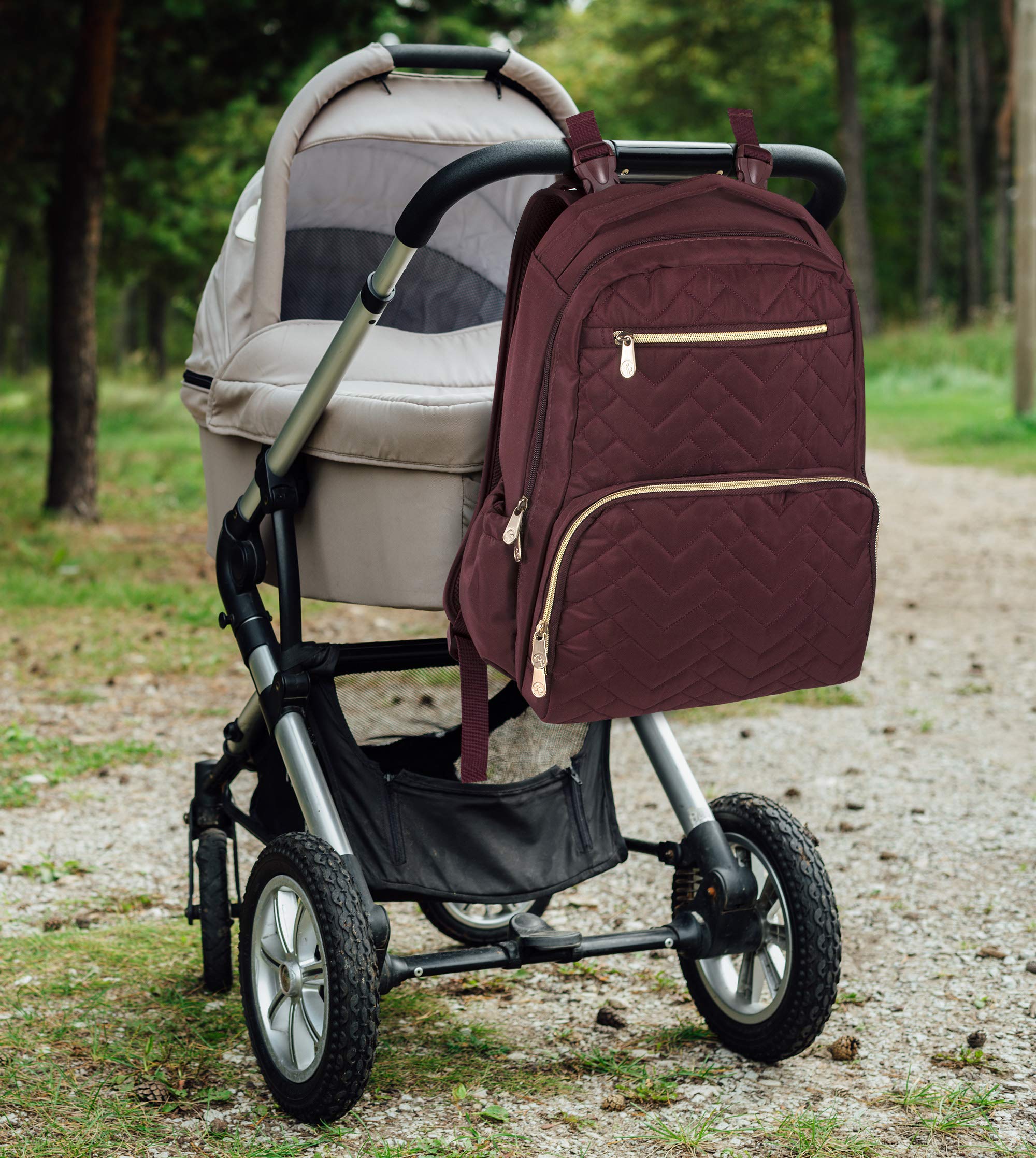 Essentials Fisher-Price Signature Morgan Quilted Backpack