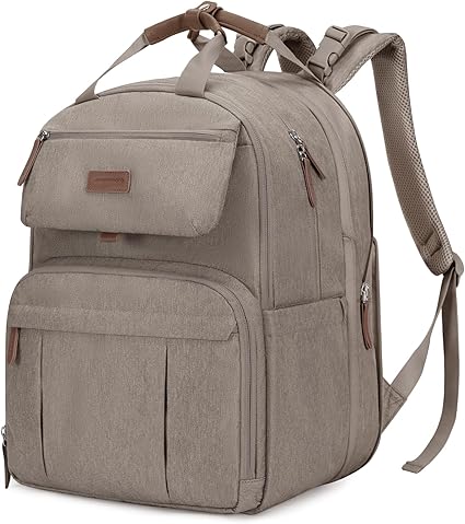 Diaper Bag Backpack, Large Diaper Bag Expandable for 2 Kids/Twins