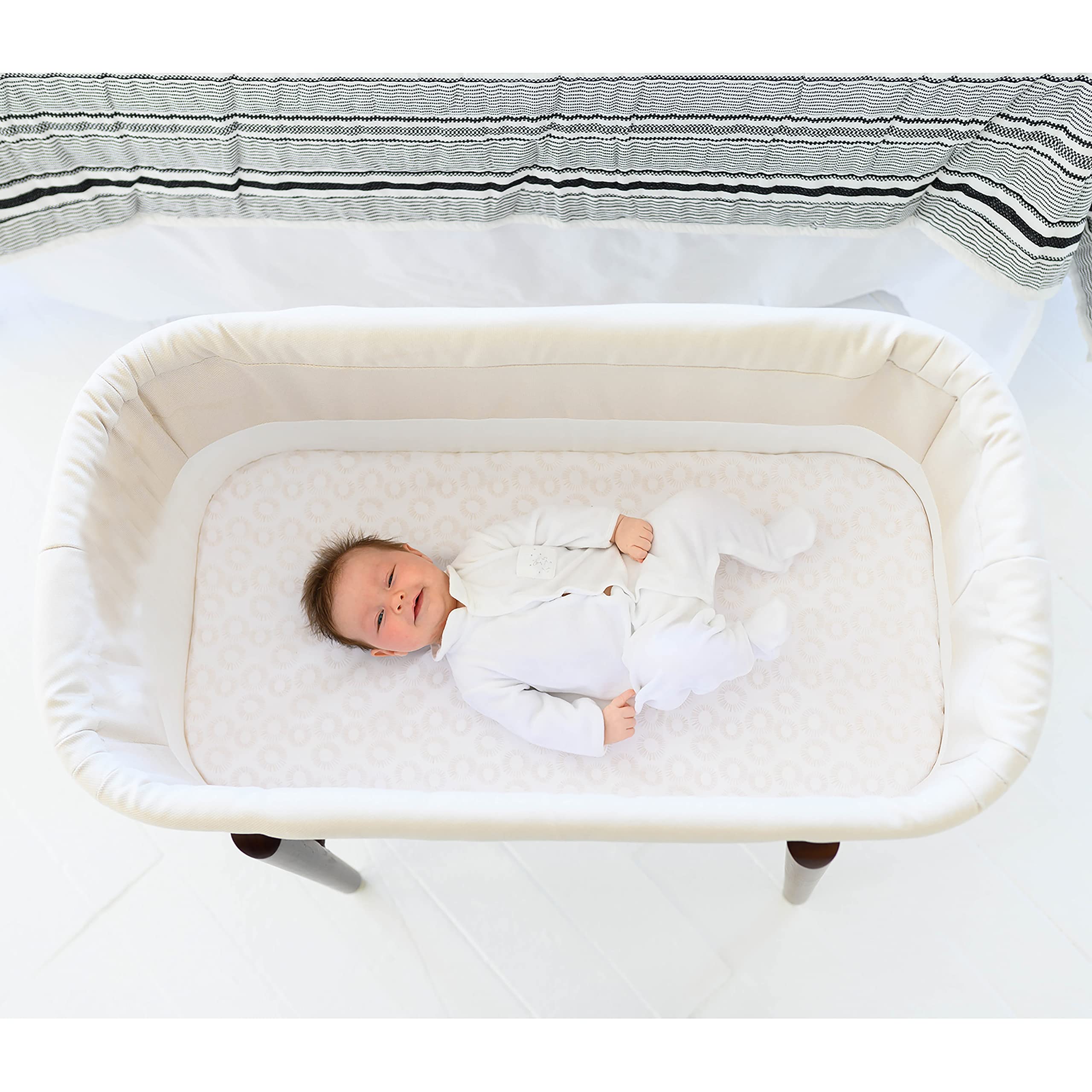 Sova Portable Baby Bassinet, Mid-Century Design