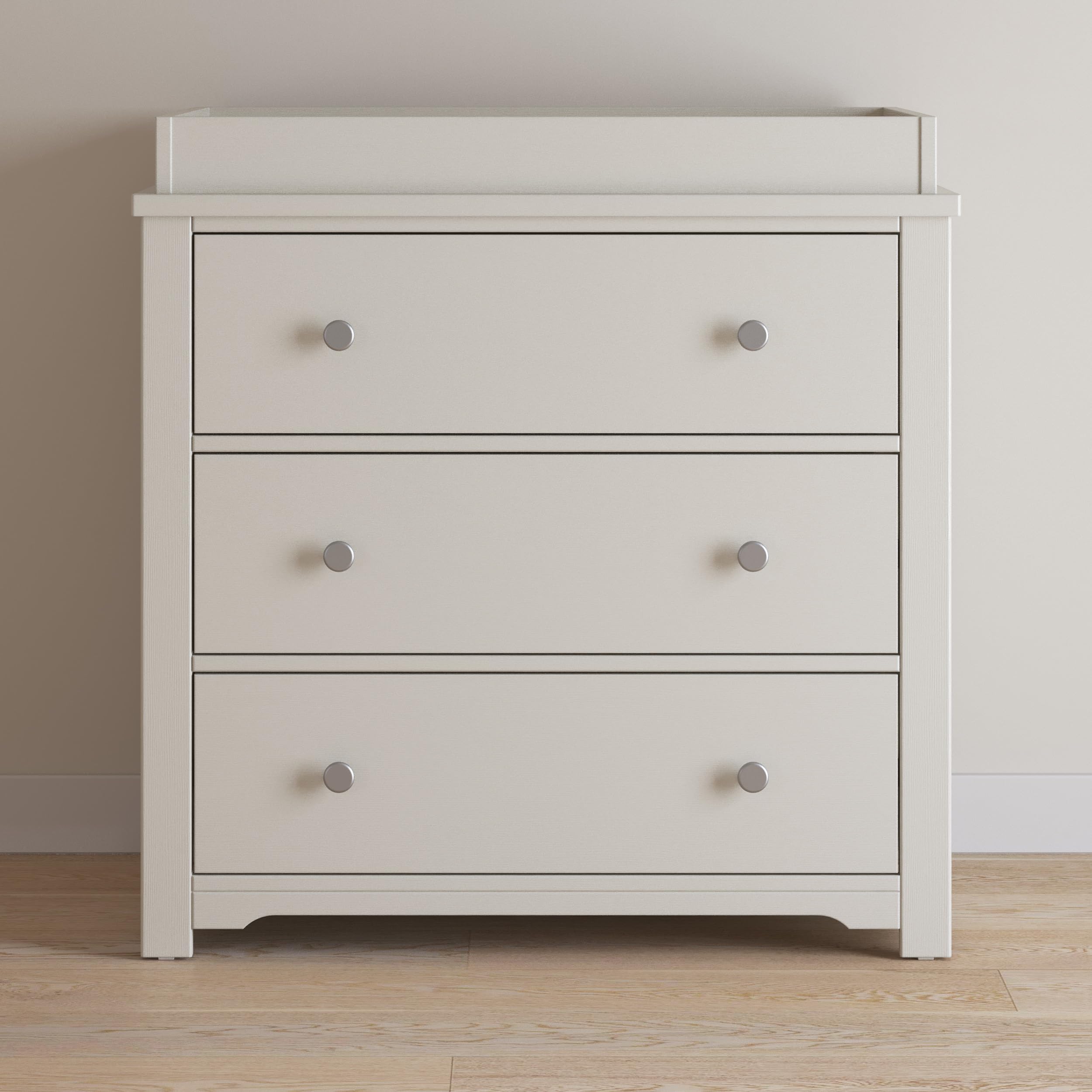 Woodland Crib, Dresser, and Nightstand Nursery Set, 3-Piece