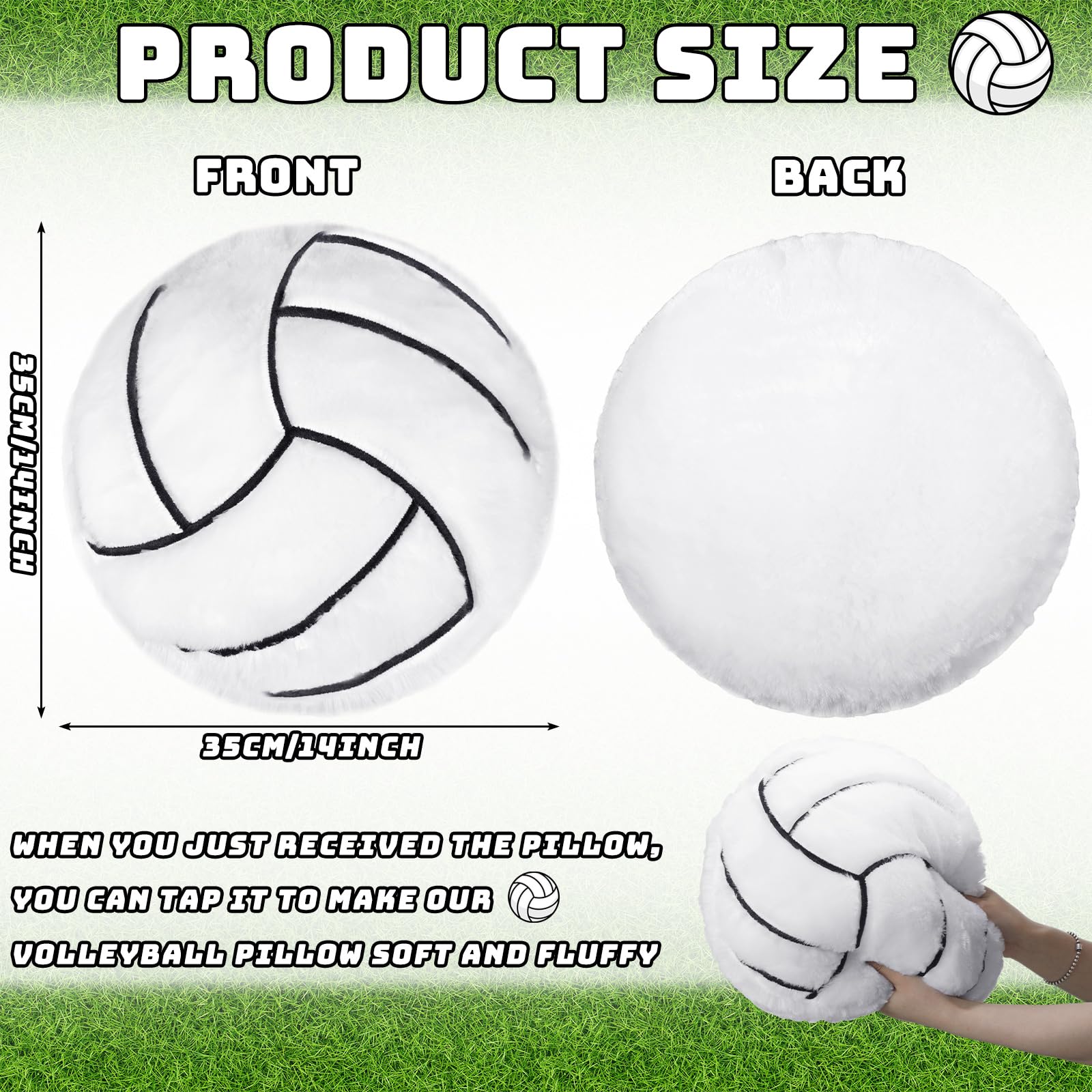 Basketball Softball Football Soccer Volleyball Tennis Pillow Sports