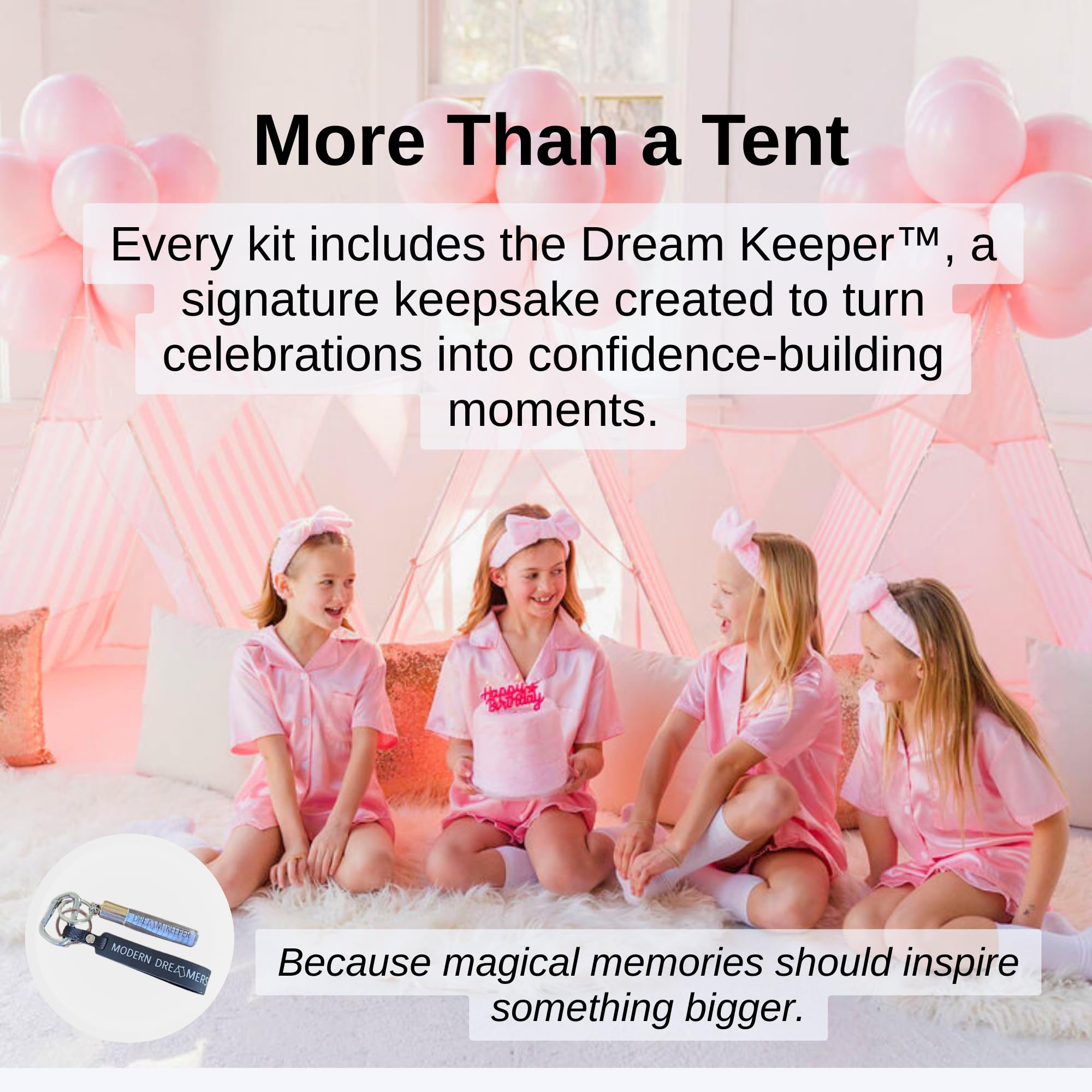 Kids Sleepover Teepee Tent with Lights and Decorations