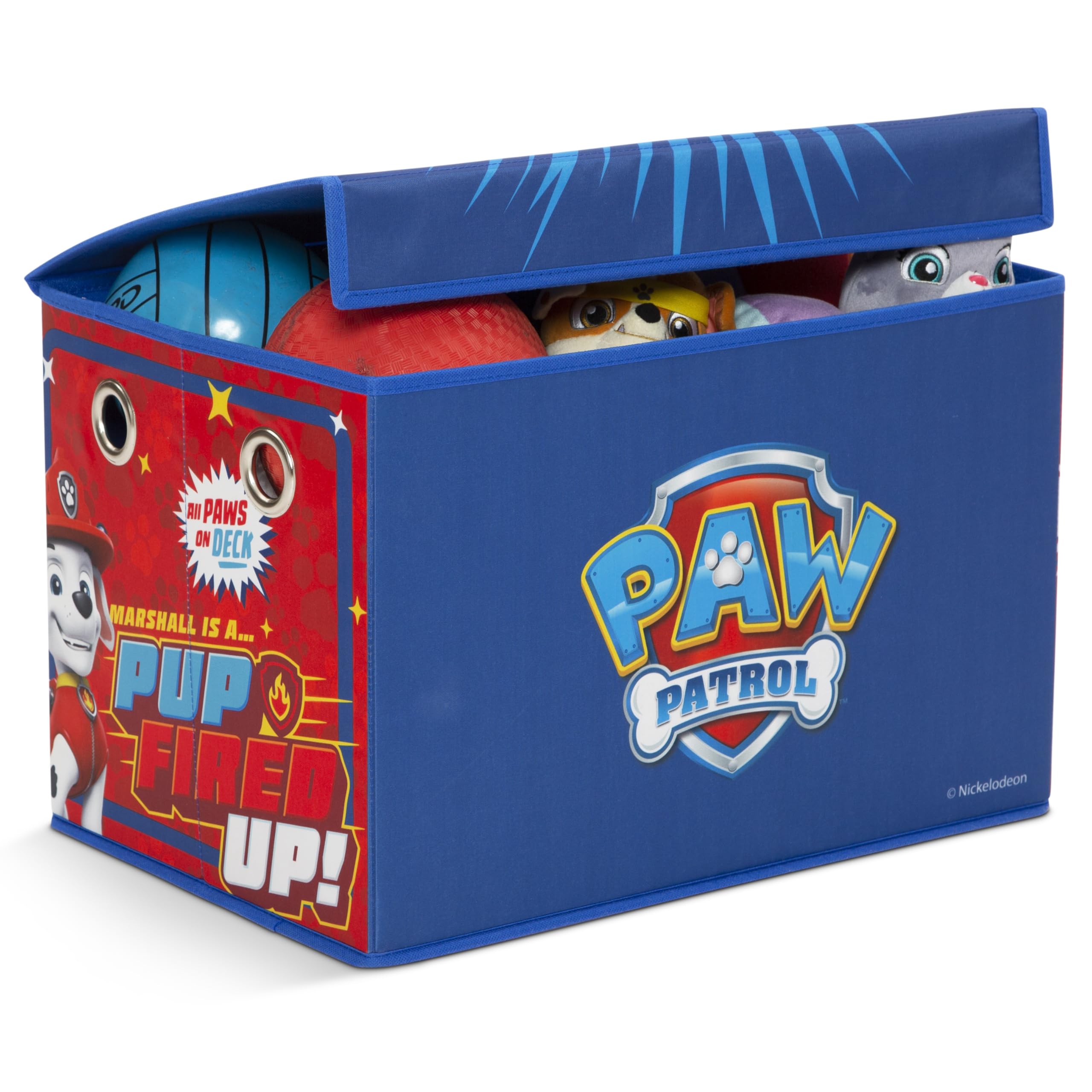 PAW Patrol 4-Piece Toddler Room-in-a-Box Set – Includes Sleep and Play Toddler Bed