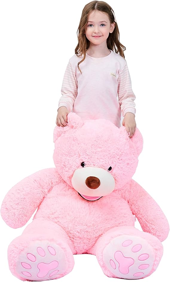 Giant Teddy Bear Plush Toy Stuffed Animals(Brown,78 inches)