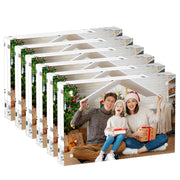 4x6 Acrylic Picture Frames 6 Pack, 20% Thicker Block