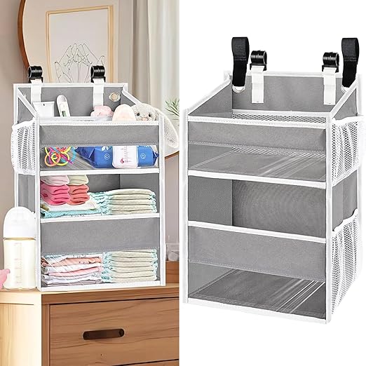 home Hanging Diaper Organizer for Changing Table,Cribs,Car,Playard