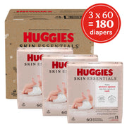 Size Newborn Diapers, Skin Essentials Baby Diapers