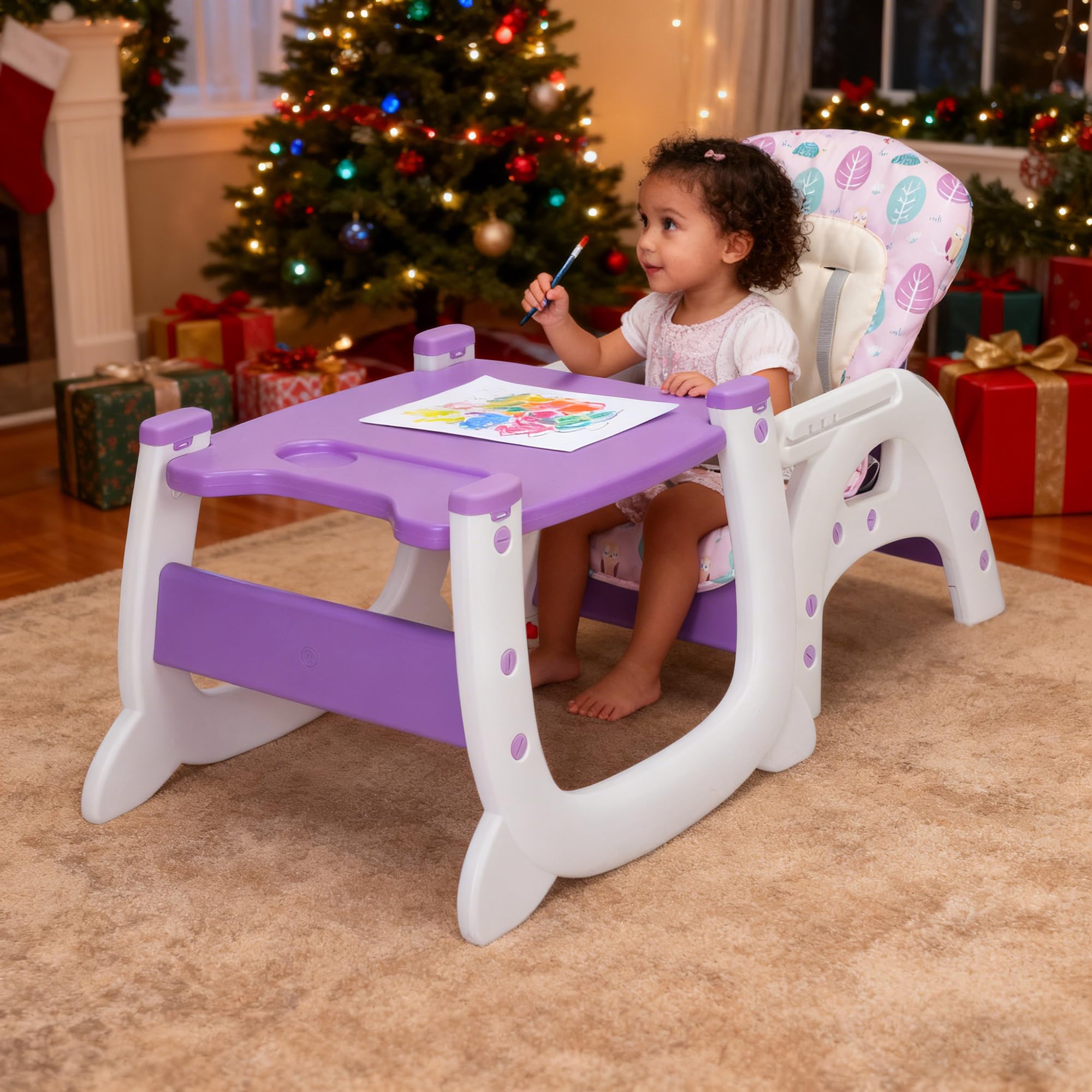 Adjustable Convertible High Chair for Babies and Toddlers