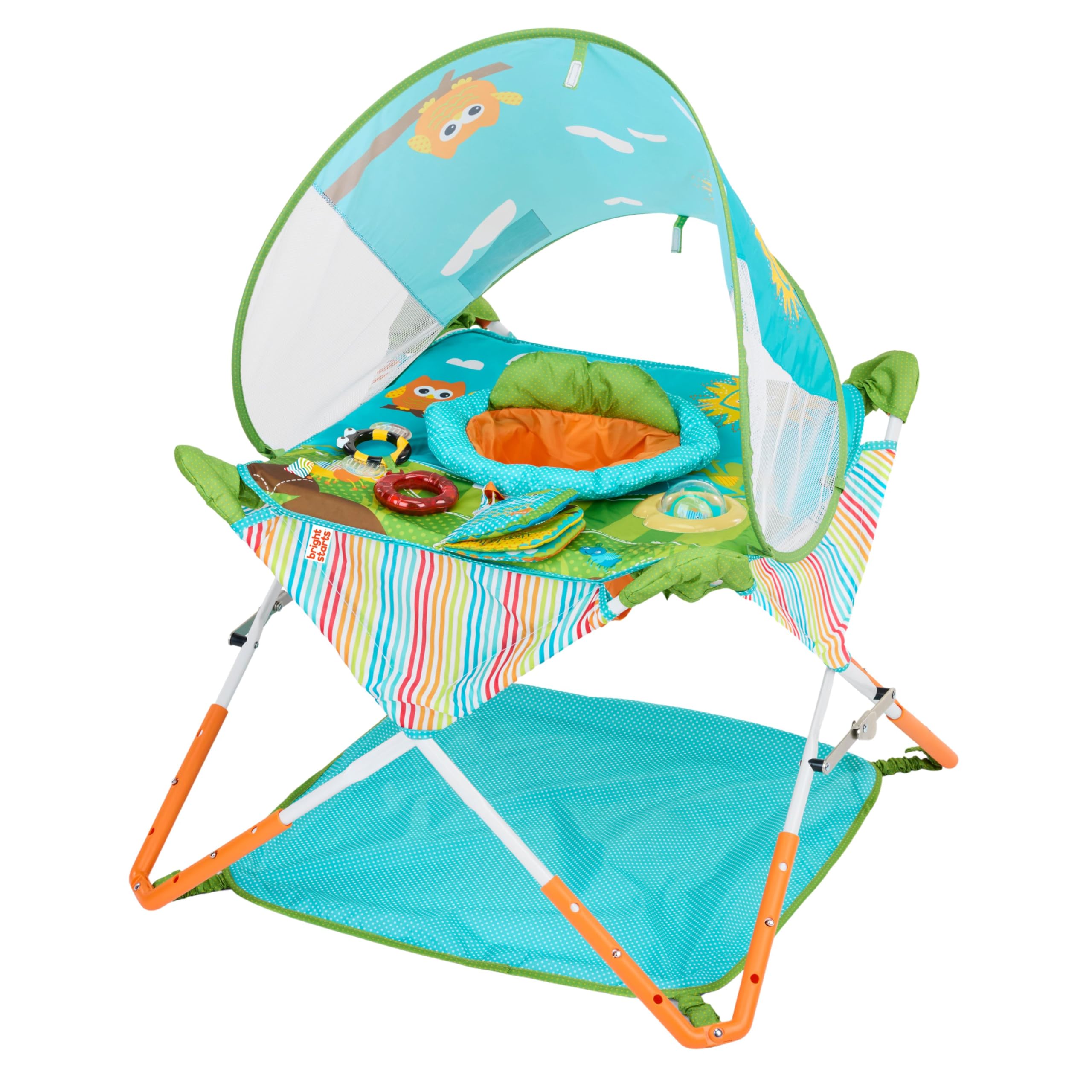 Portable Baby Activity Jumper with Canopy