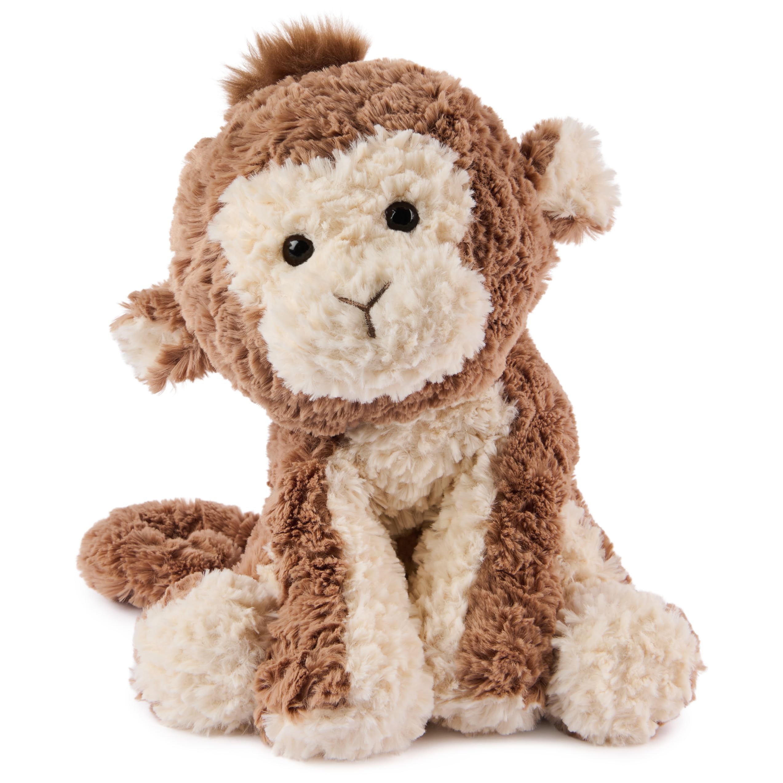 Cozys Collection Monkey Plush, Monkey Stuffed Animal for Ages 1 and Up, Brown, 10”