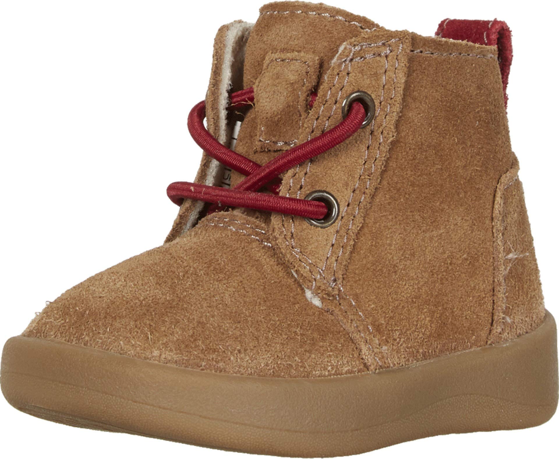 UGG baby girls Kristjan Chukka Boot, Chestnut, 1 Infant US