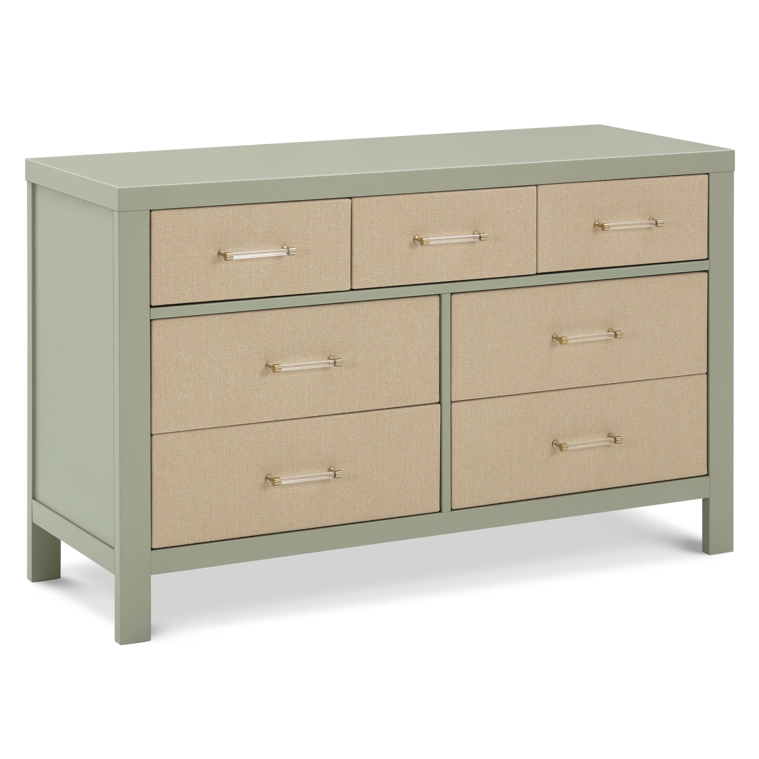 7-Drawer Nursery Dresser with Changing Table Top