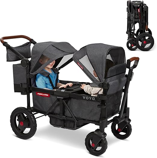 Baby Stroller, Wagon for Kids, Outside Toys for Toddlers 1-3, Outdoor Play Rolling Cart