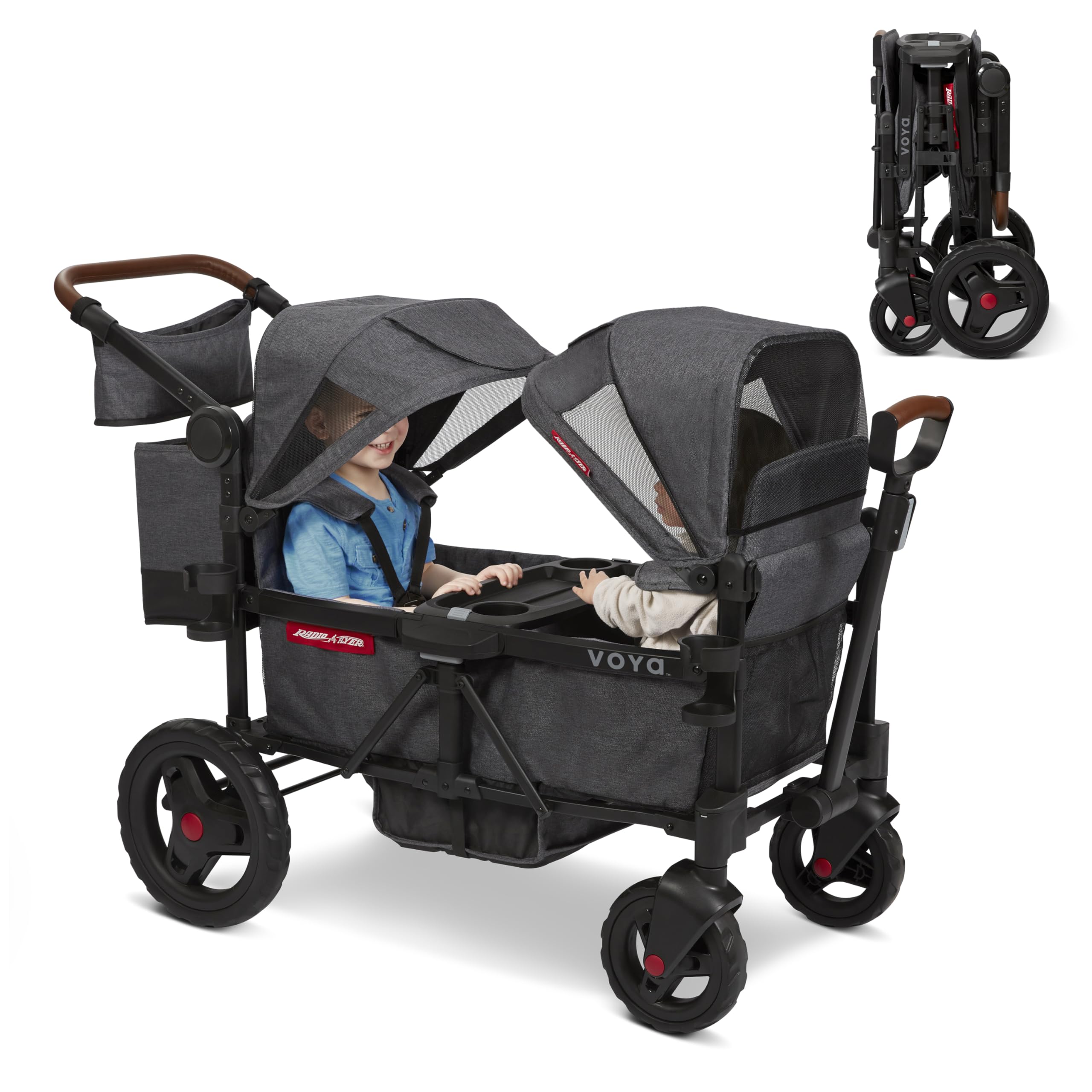 Baby Stroller, Wagon for Kids, Outside Toys for Toddlers 1-3, Outdoor Play Rolling Cart