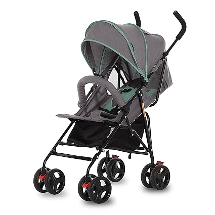 Vista Moonwalk Baby Stroller in Light Gray, Lightweight Infant Stroller