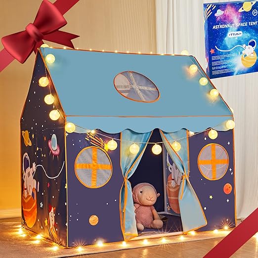 Gift for Christmas Kids Play Tents for Girls, Princess Castle Tent