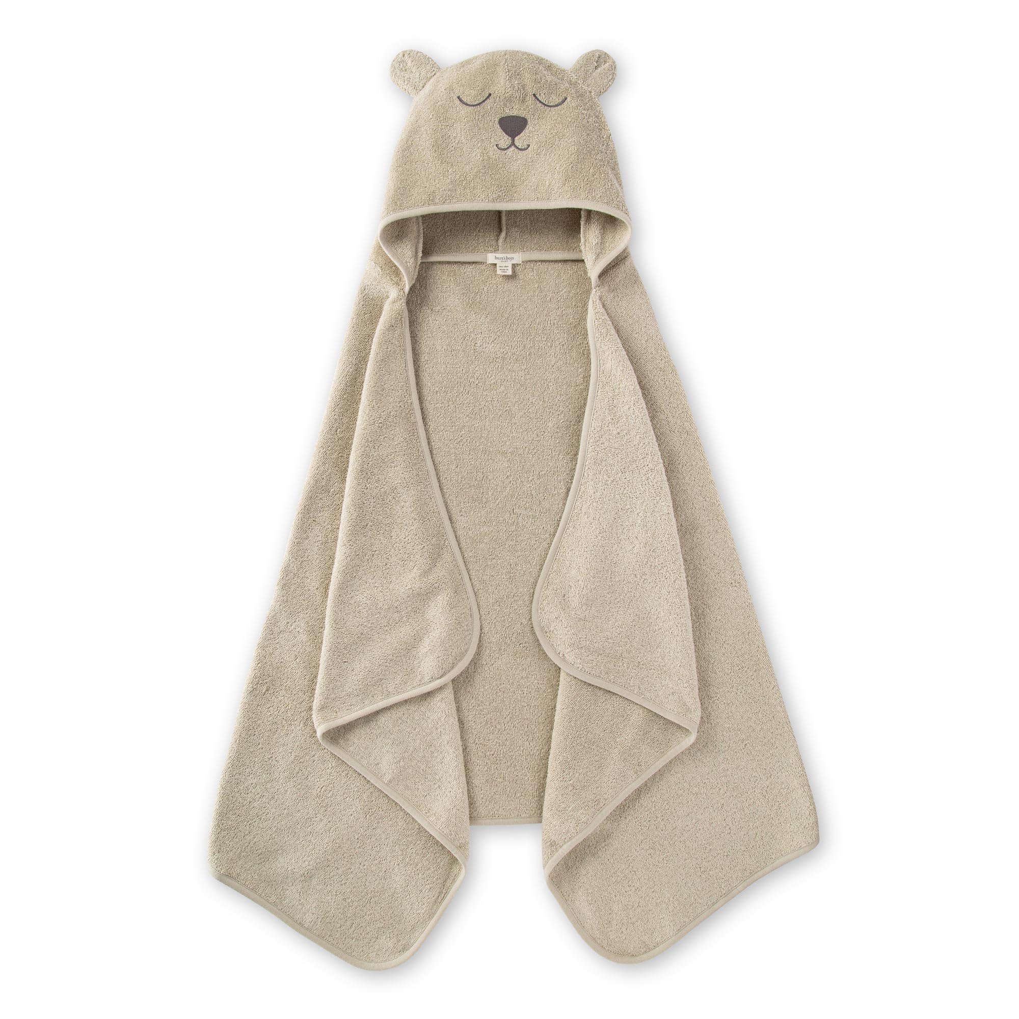 Toddler Hooded Animal Character Towels Organic Cotton