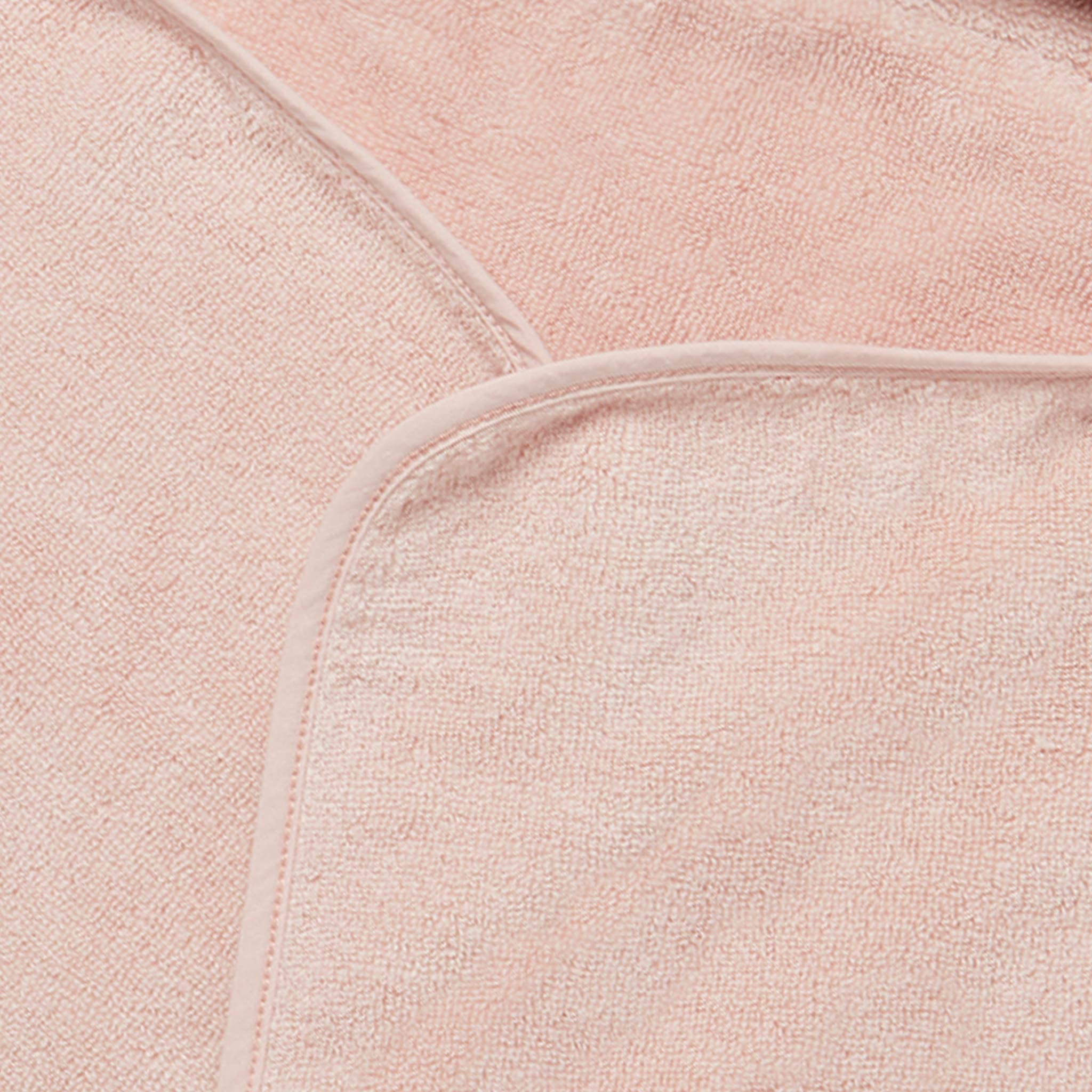 and Girls Hooded Bunny Bath Towel in Blush - Unisex Baby Toddler