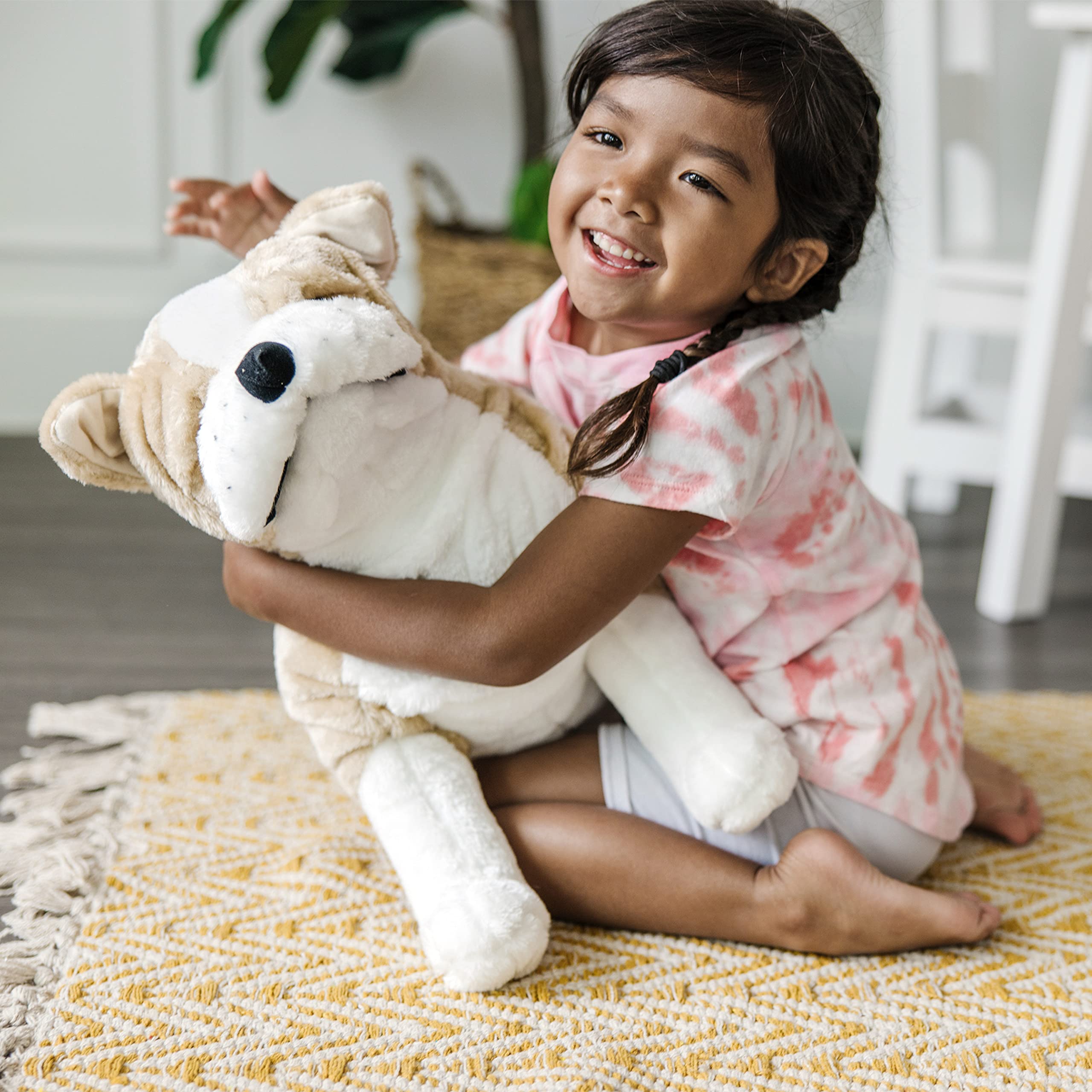 Giant English Bulldog - Lifelike Stuffed Animal (Nearly 2 feet Tall)