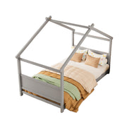Twin Floor House Bed, Wood Twin Floor Bed Frame