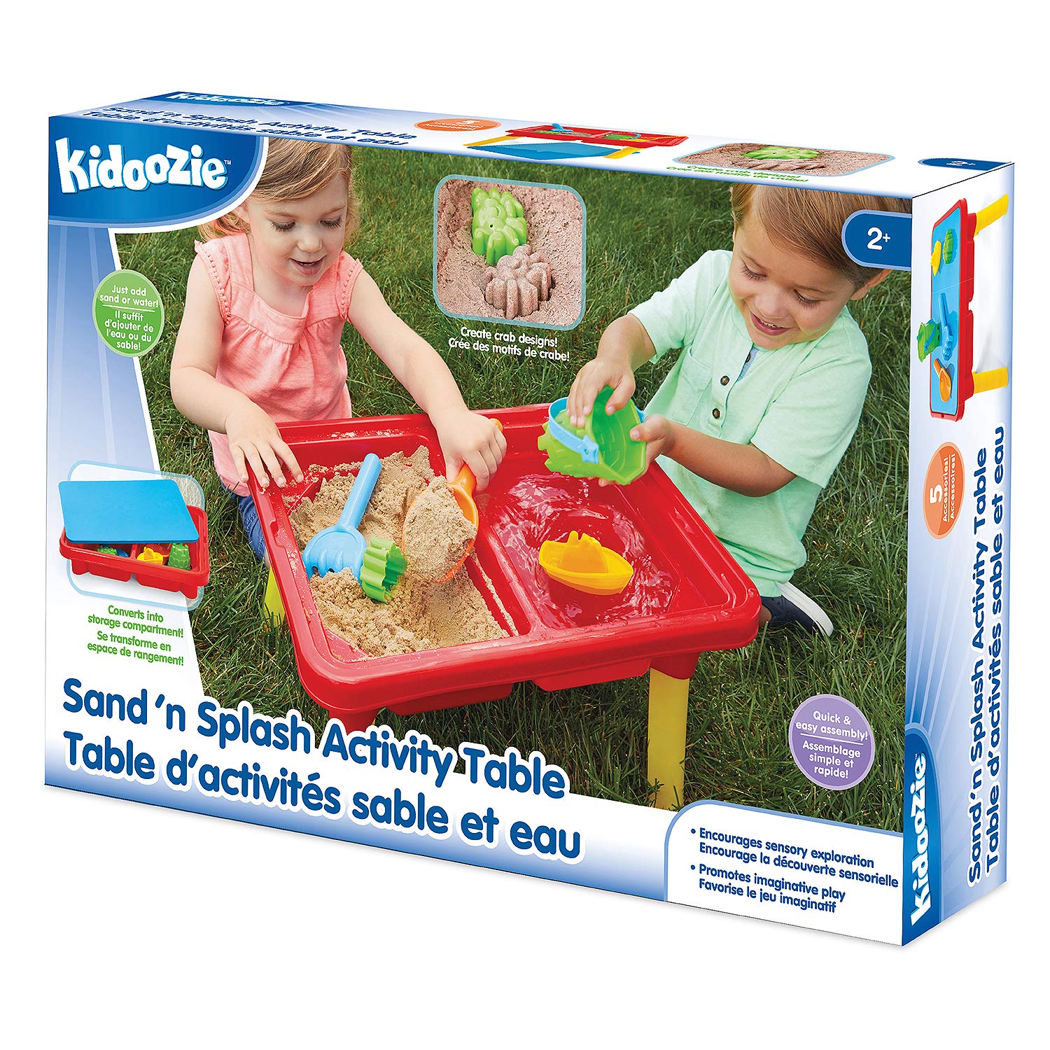 Sand and Water Activity Table for Toddlers