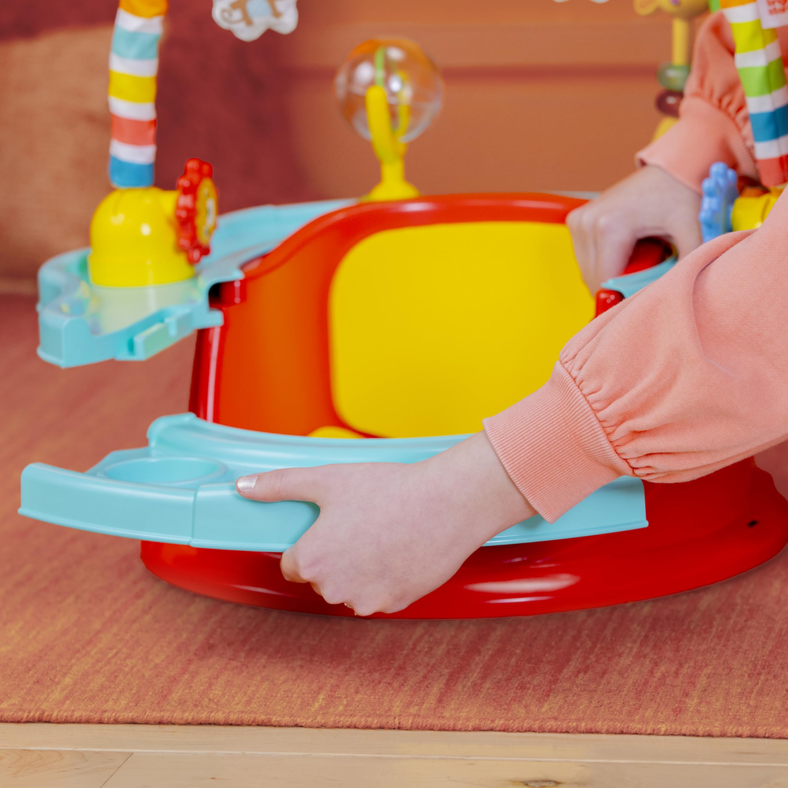 3-in-1 SuperSeat Playful Paradise, Baby Activity Seat with Toys