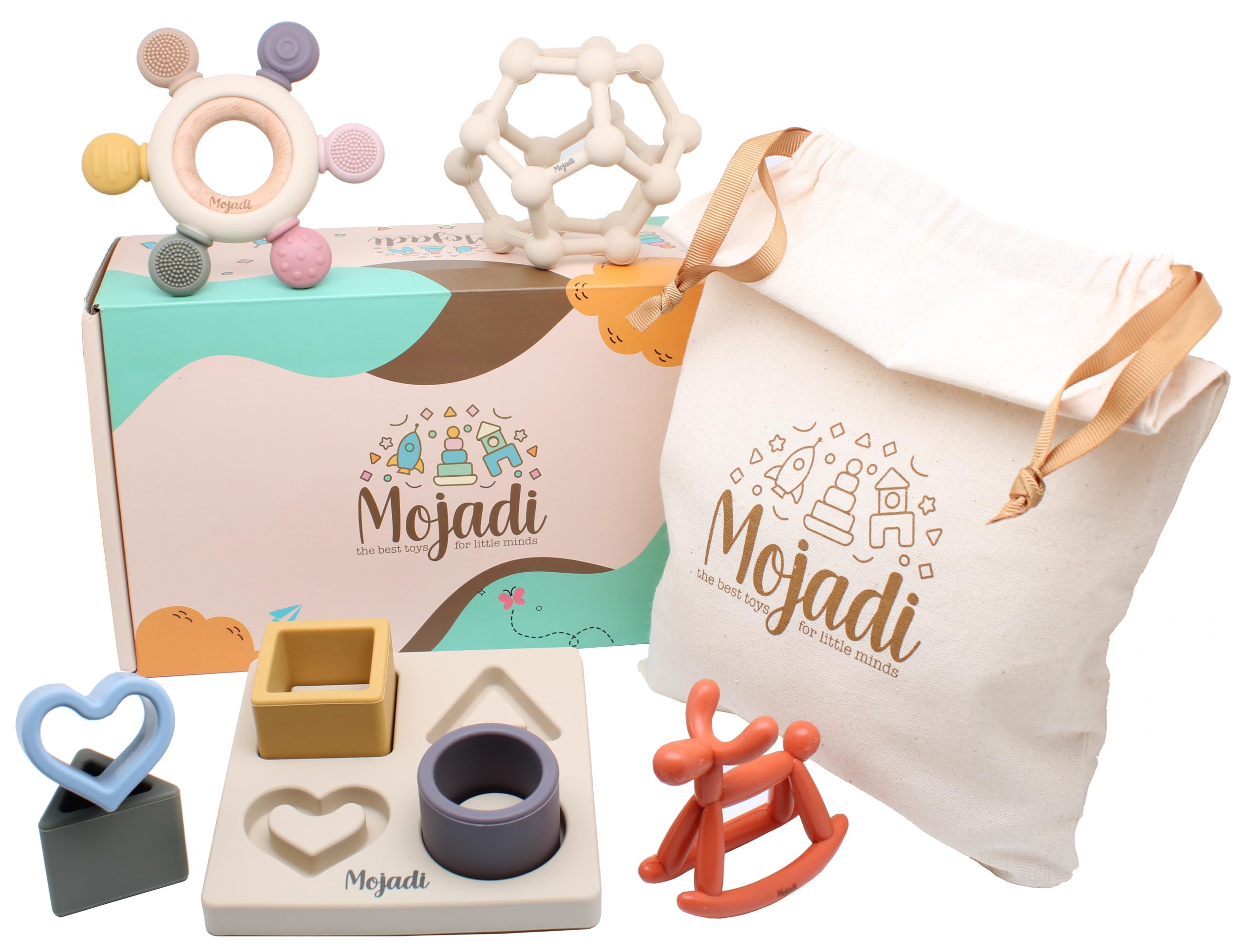 theeting Toys for Babys - Silicone Baby Teething Baby Teether for 3-6Months