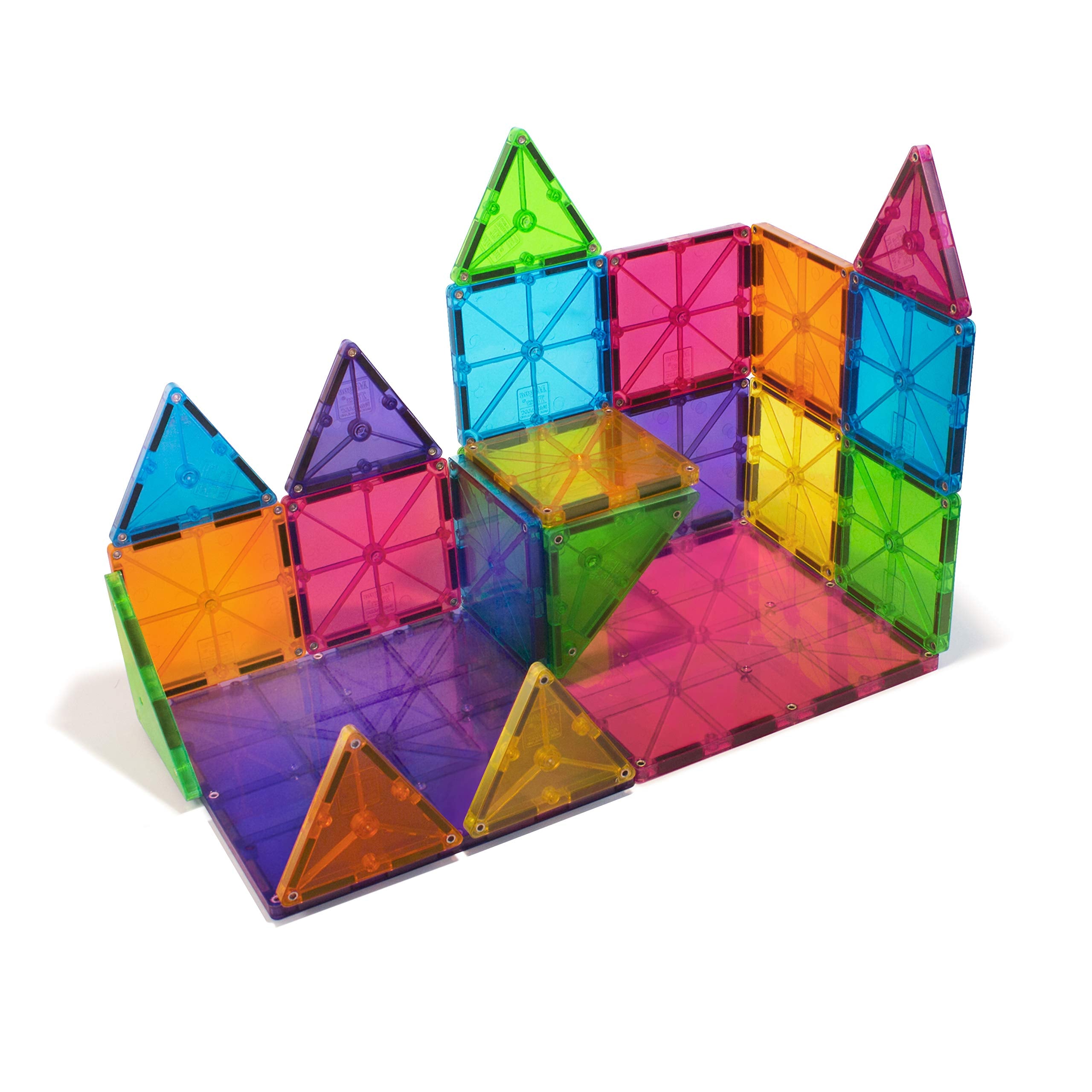 Classic 32-Piece Magnetic Construction Set, The ORIGINAL Magnetic Building Brand