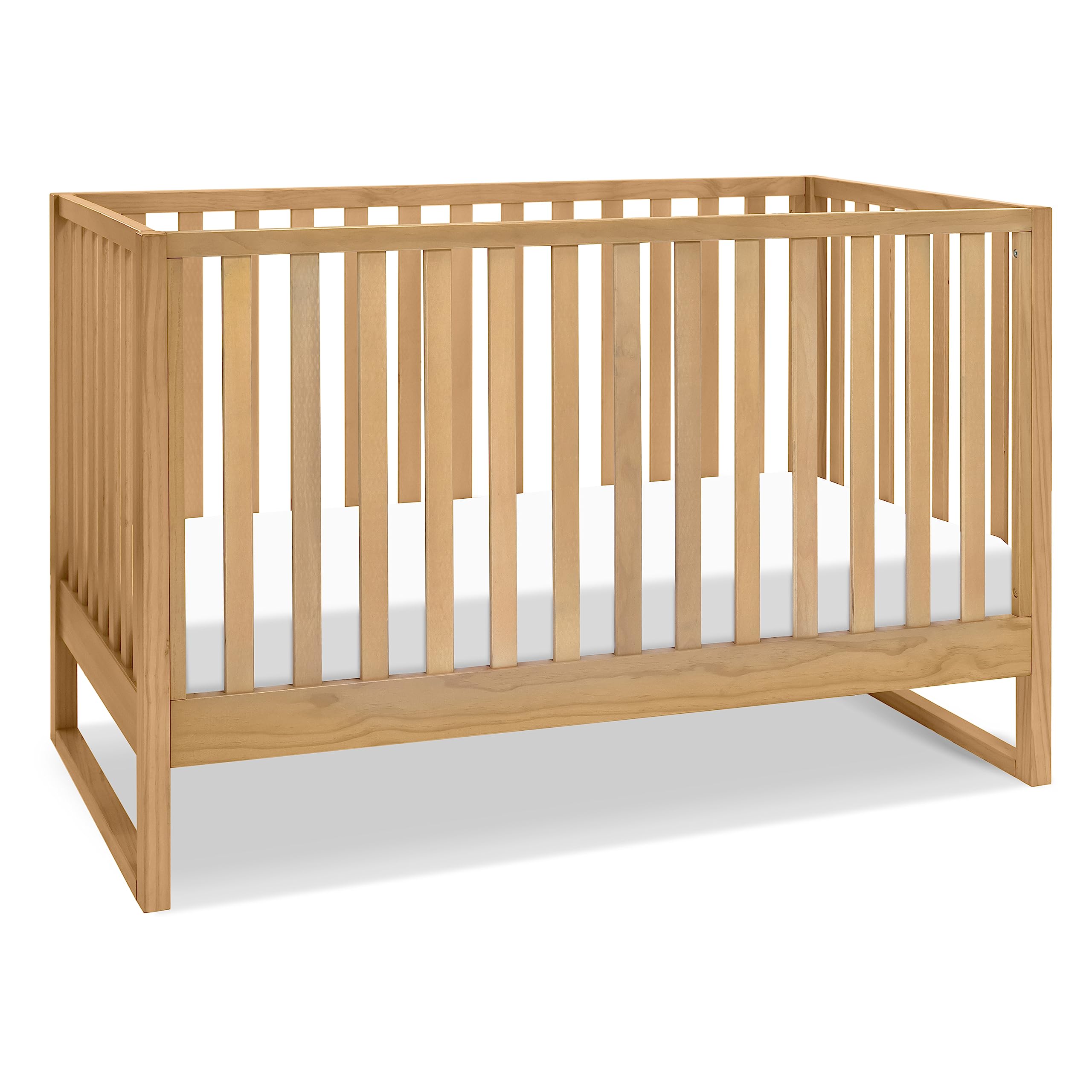 3-in-1 Convertible Baby Crib with Adjustable Heights