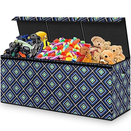 Toy Chest for Boys, Storage Bins for Toys, Toy Box for Boys