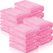 12 Pcs Fleece Blankets for Girls Sleepover Party Soft Fuzzy Throw Blanket 40 x 60 Inch