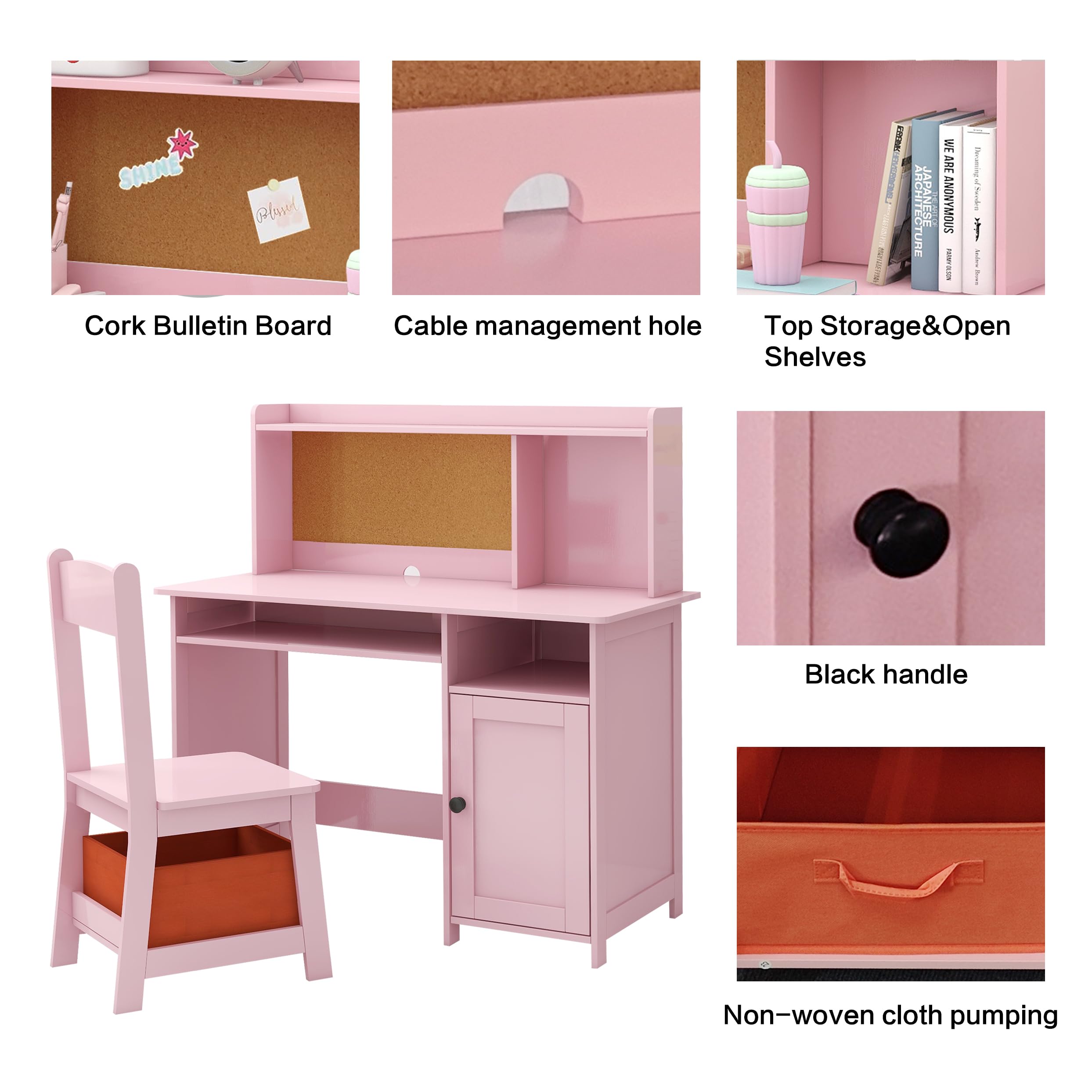 Toddler Table and Chair Set with Storage