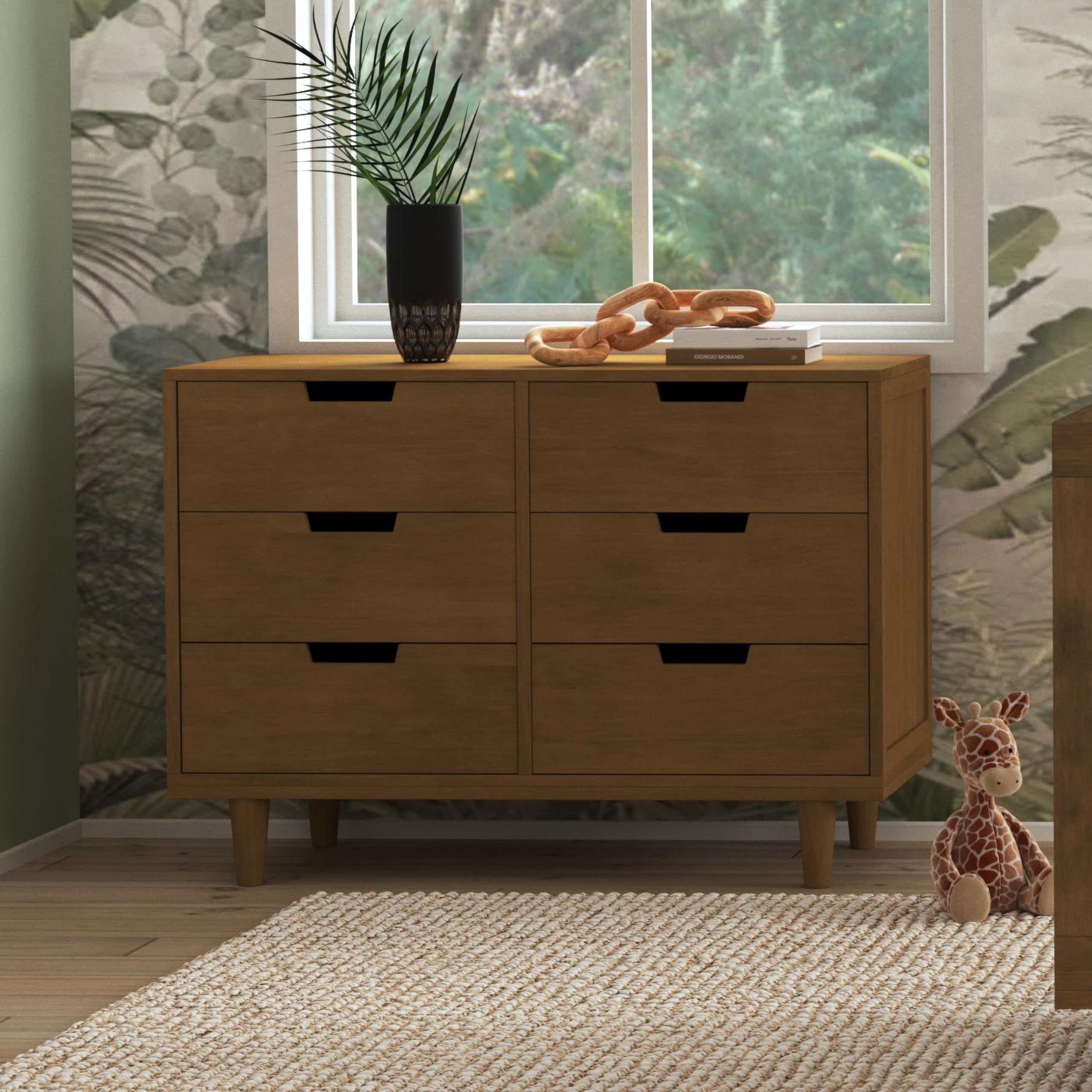 6-Drawer Dresser - Baby Dresser for Nursery - Kids Bedroom Furniture