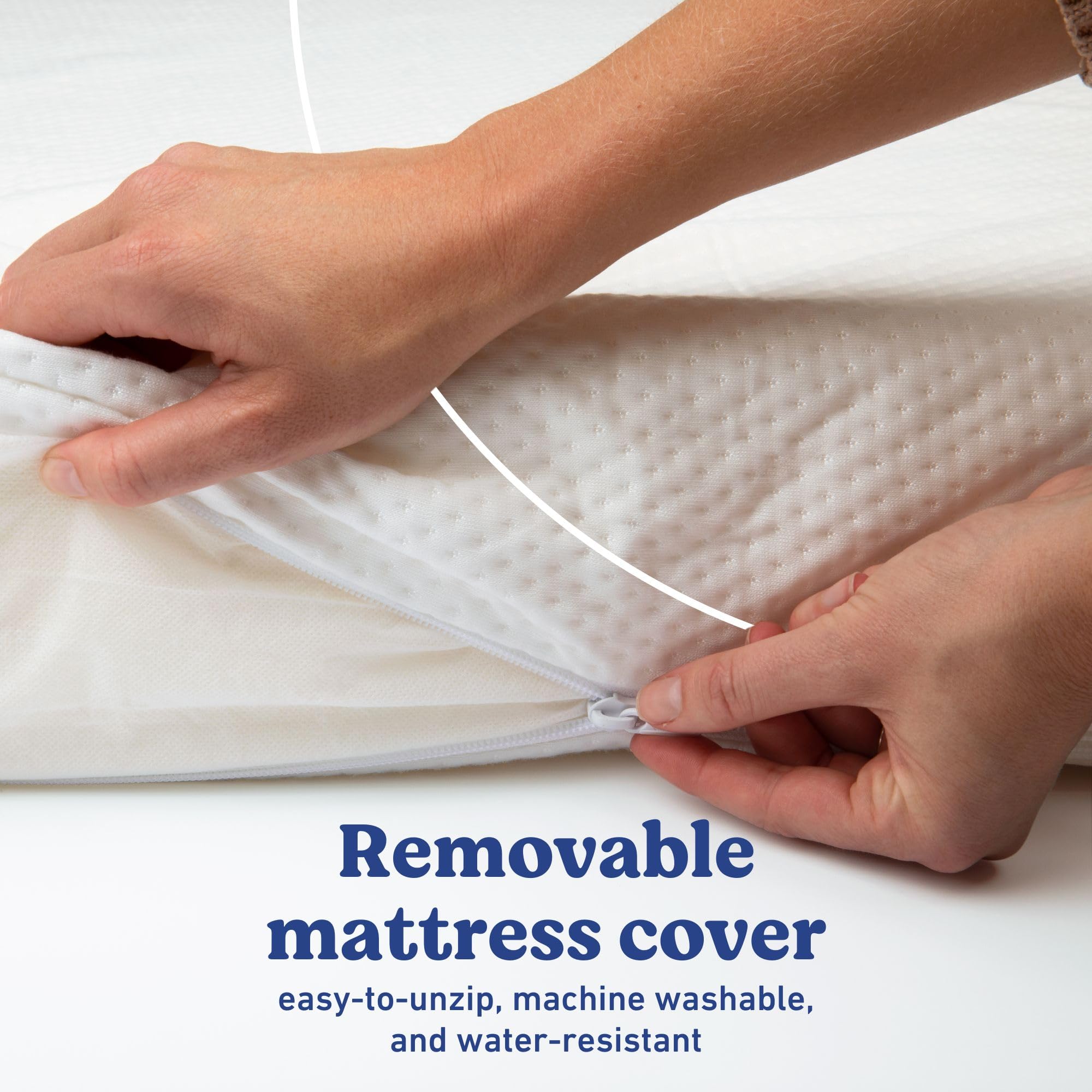 Premium Foam Crib & Toddler Mattress with Waterproof Cover