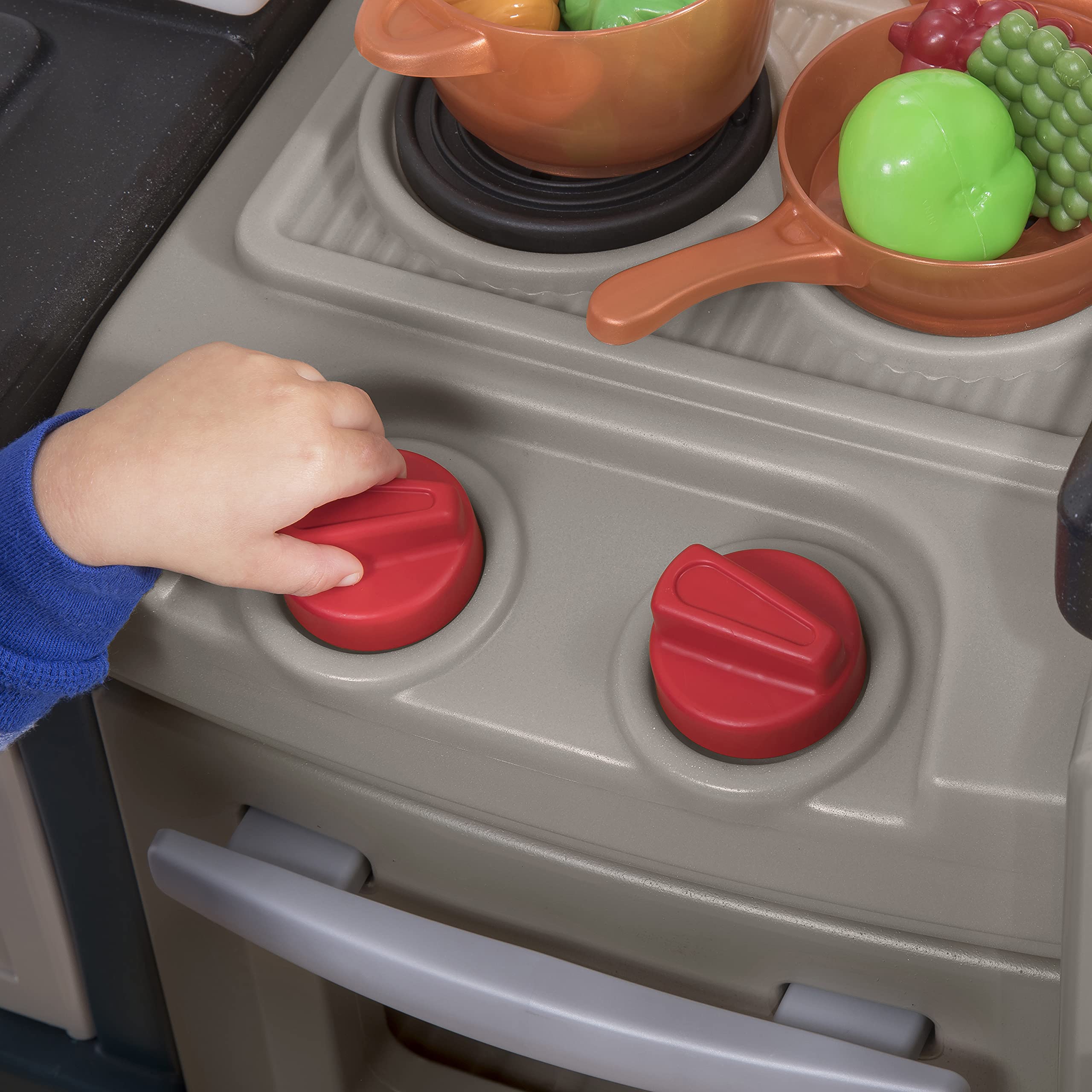 Modern Metro Kitchen Playset for Kids with 30+ Accessories